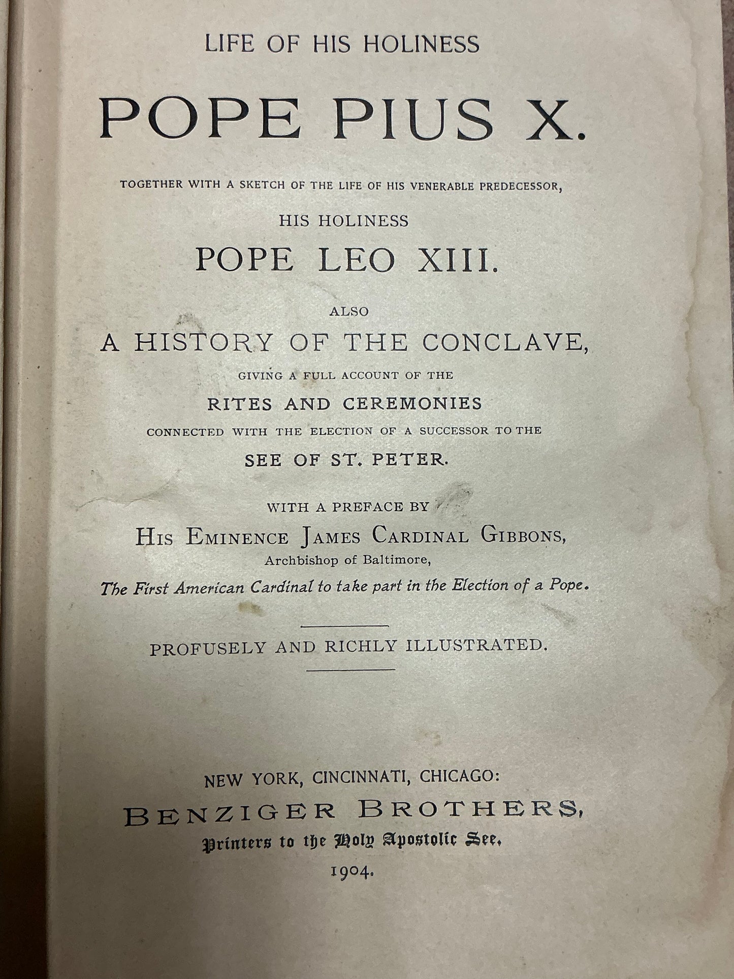 Life of Pope Pius X