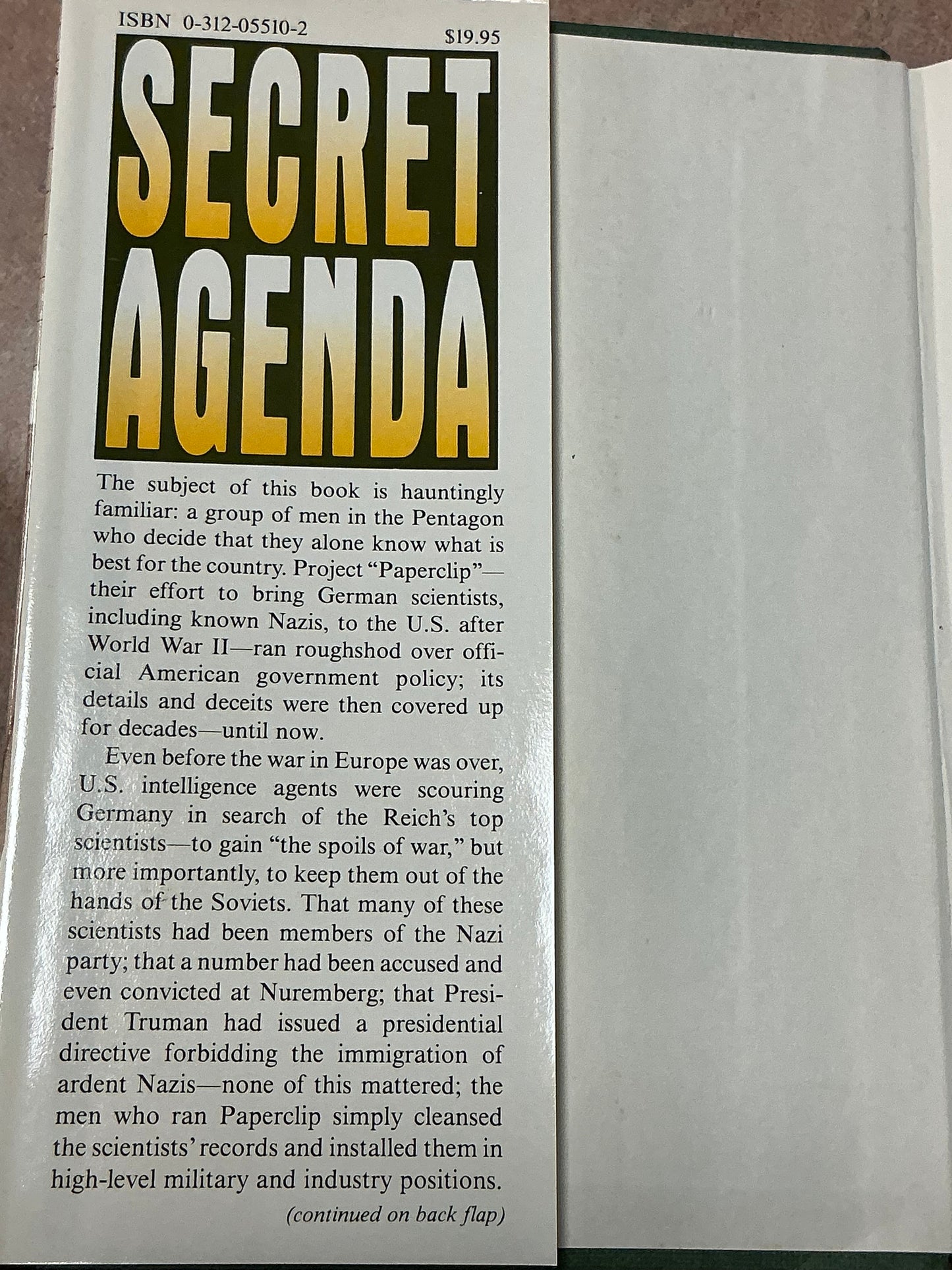 Secret Agenda