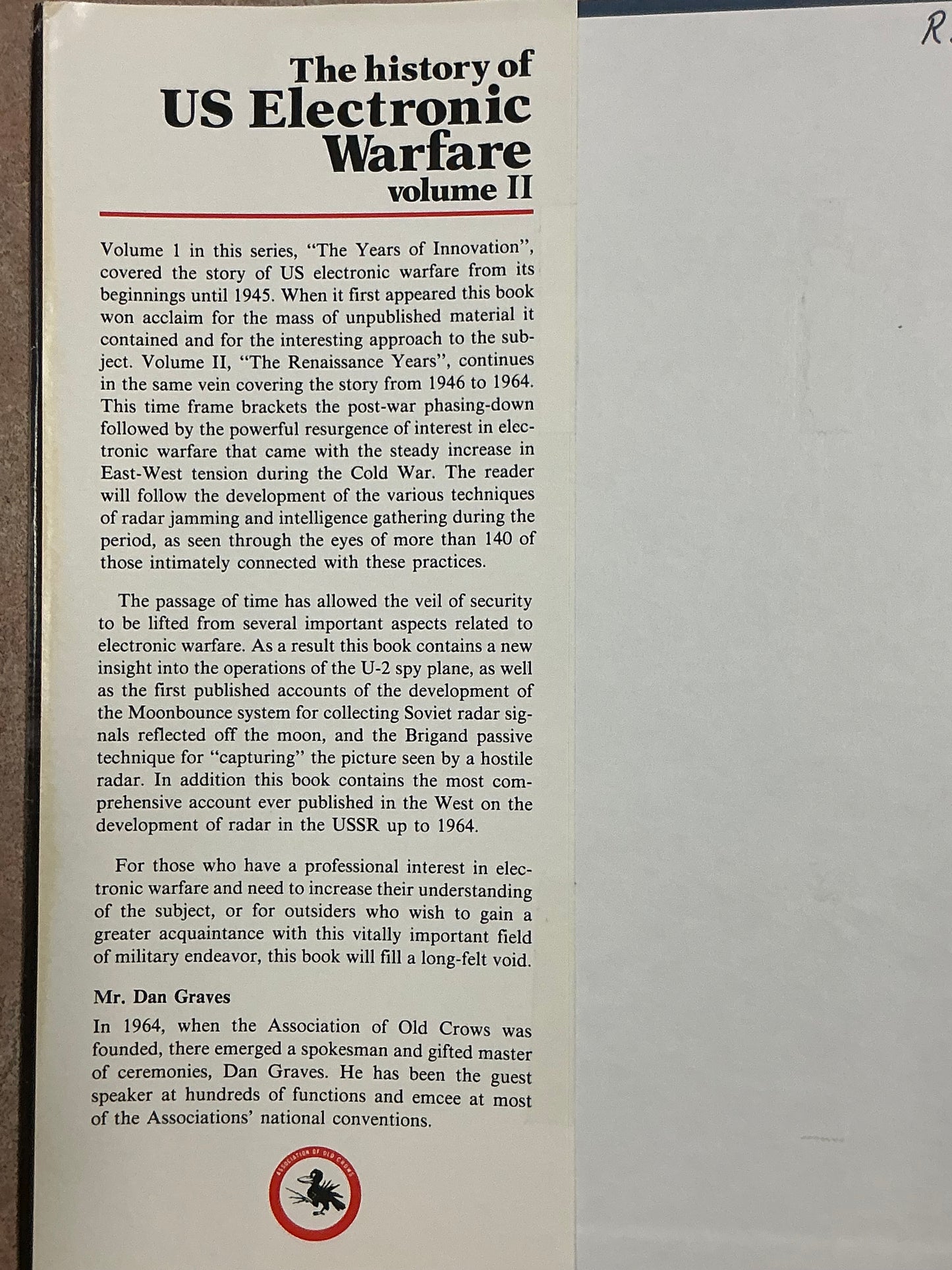 The History of US Electronic Warfare 2 vol set