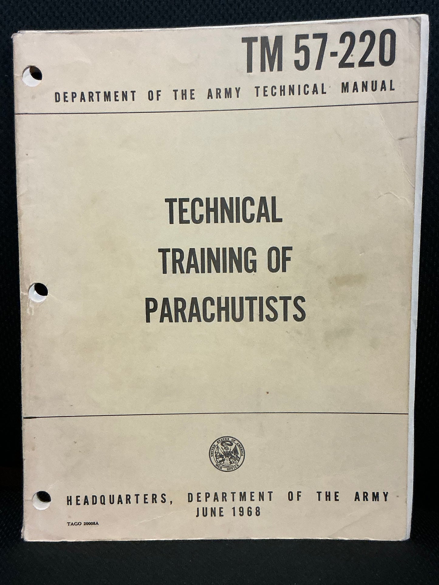 TM 57-220 Technical Training of Parachutists