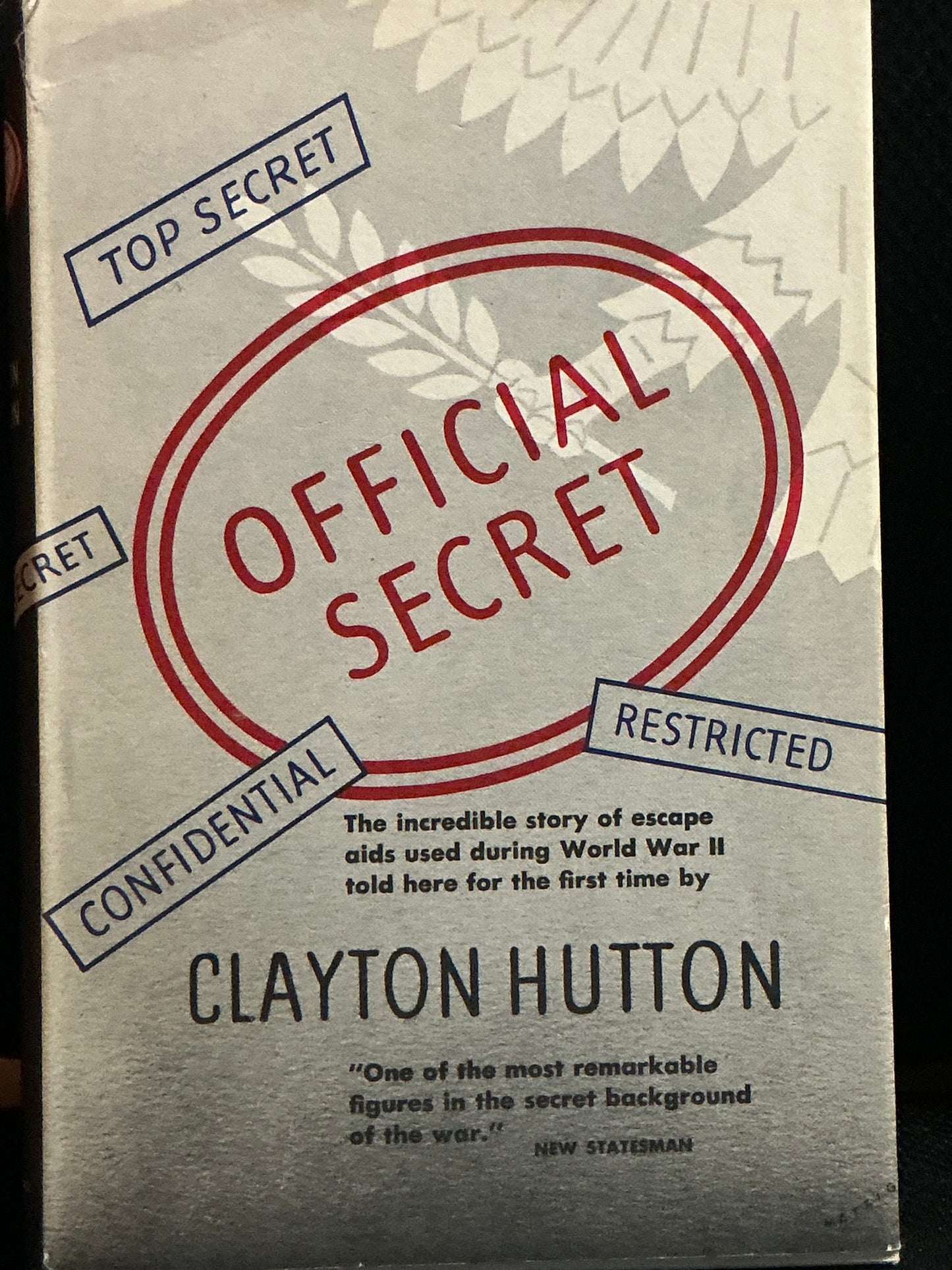 Official Secret by Clayton Hutton