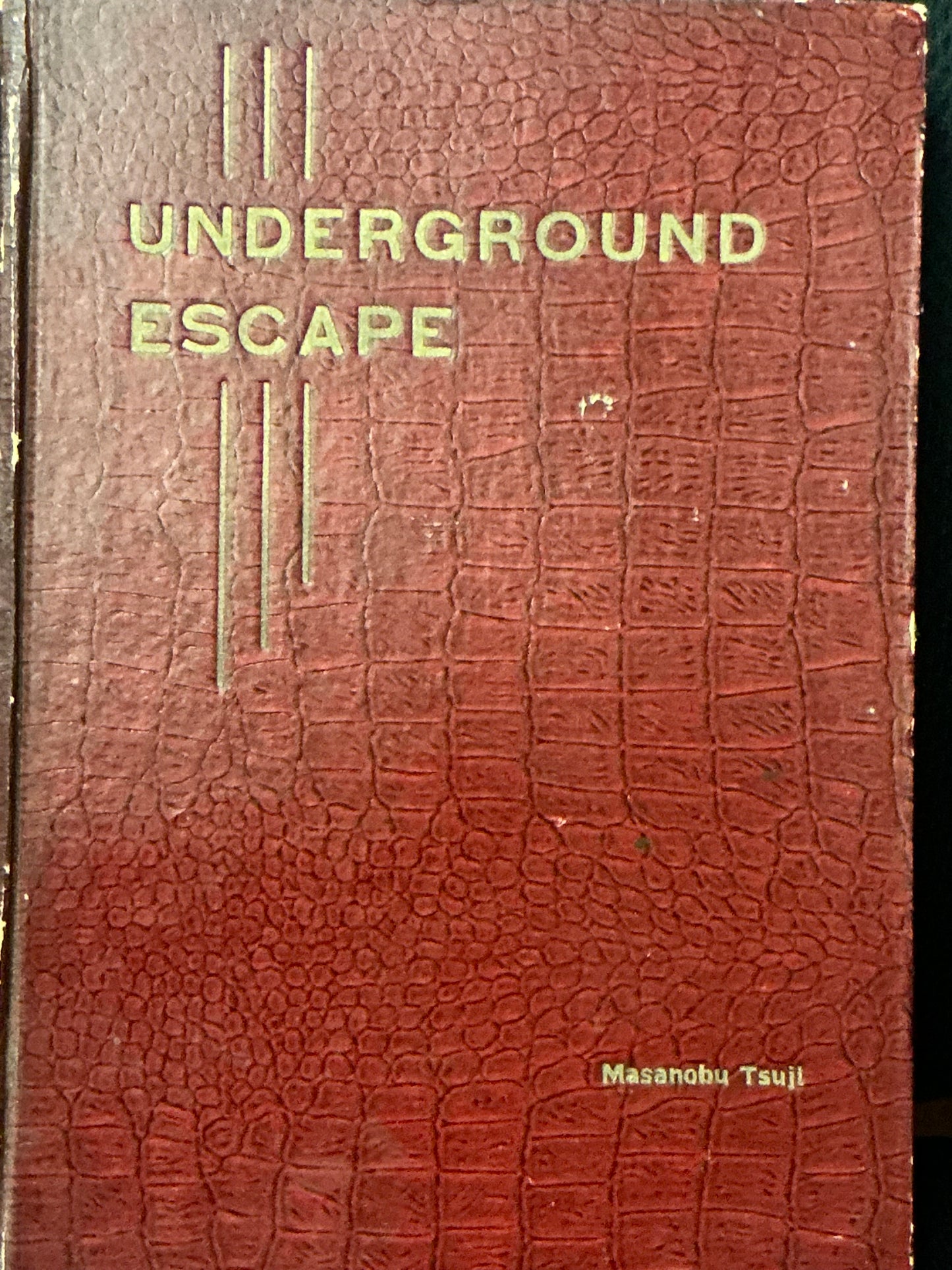 Underground Escape by Masanobu Tsuji