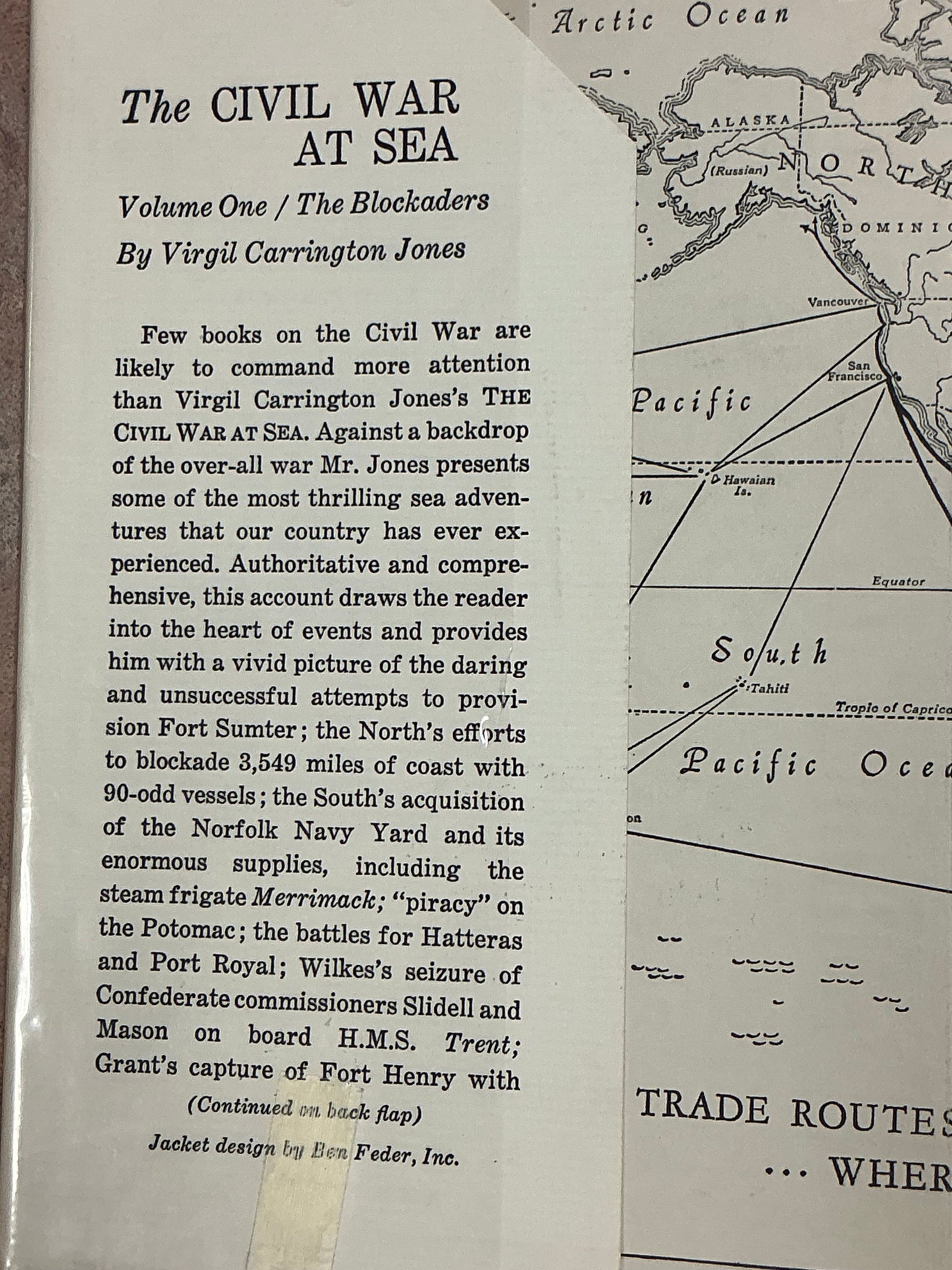 The Civil War at Sea Vol. 1 The Blockaders by Virgil Carrington Jones
