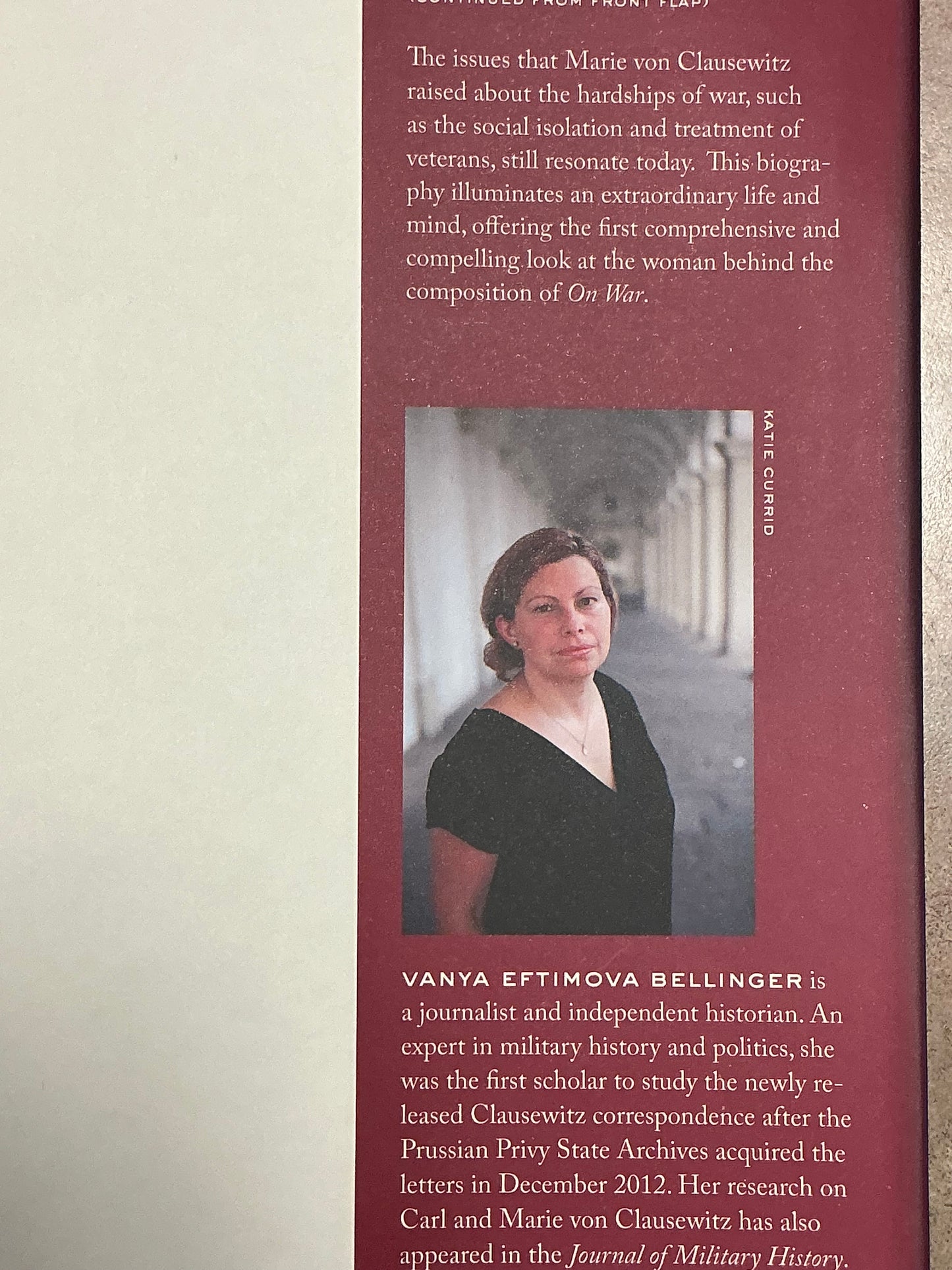 Marie Von Clausewitz by Vanya Bellinger