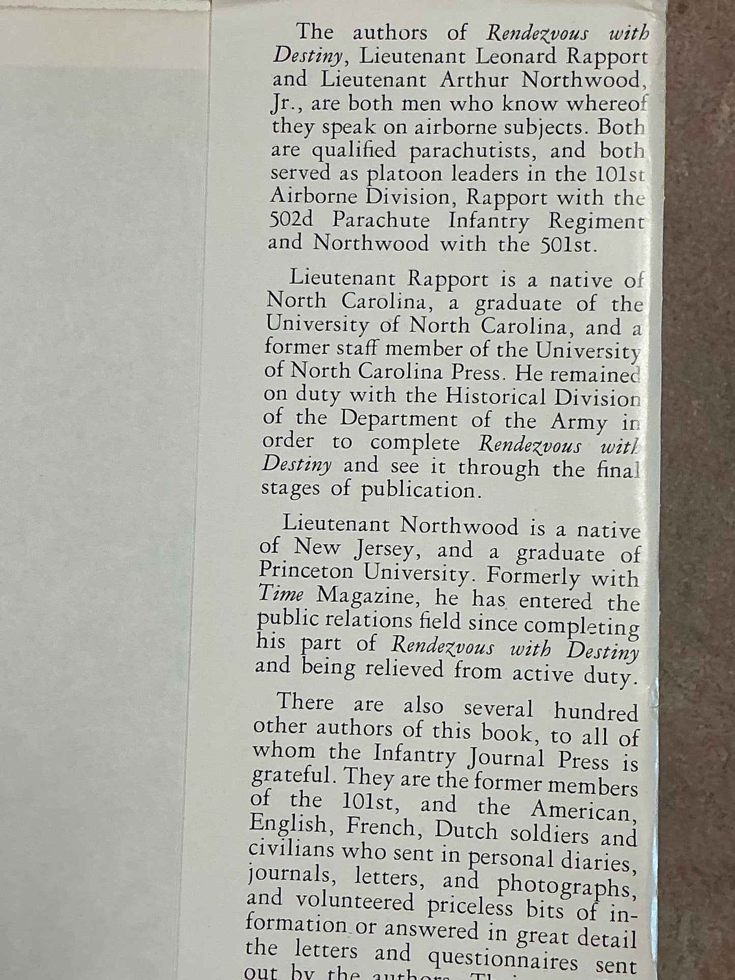 Rendezvous with Destiny by Rapport and Northwood