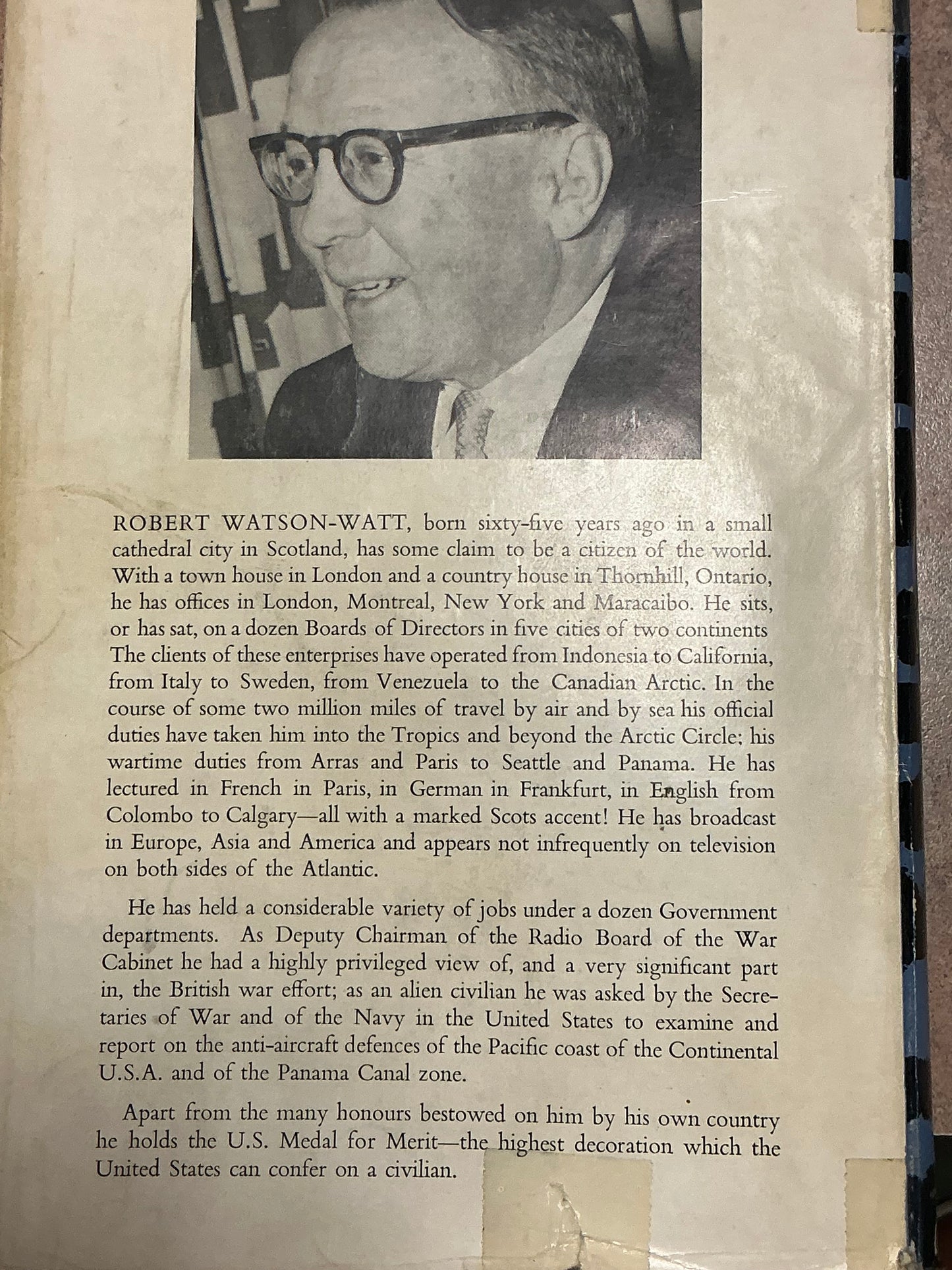 Three Steps to Victory by Sir Robert Watson-Watt