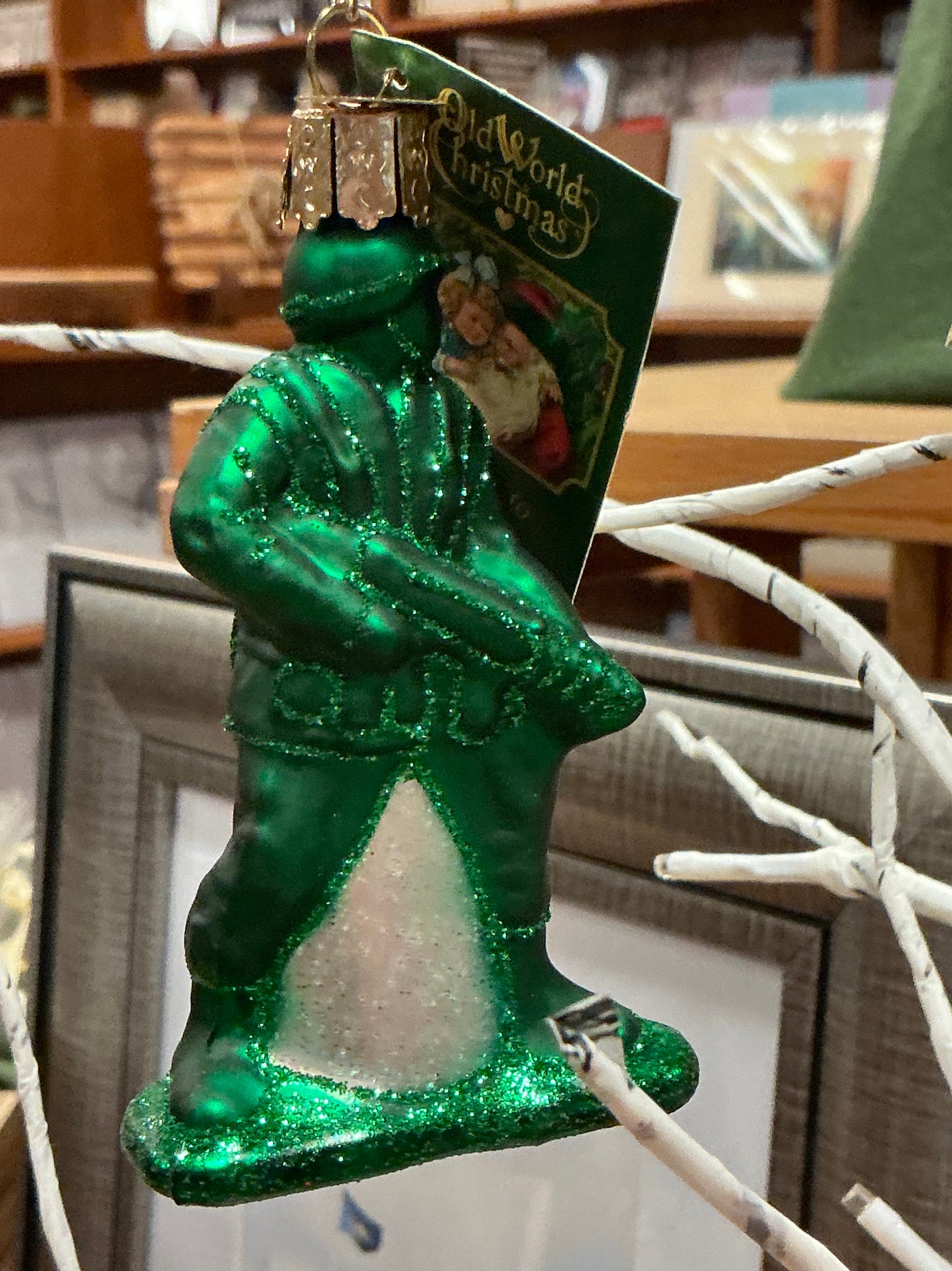 Army man toy Ornament