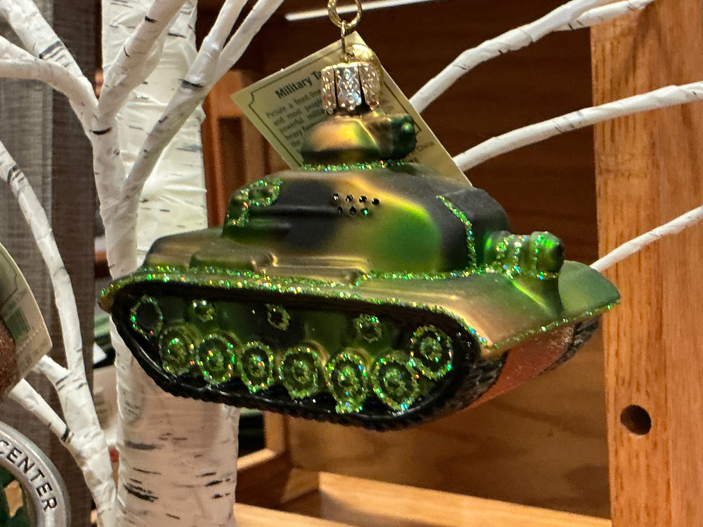 Army Tank Ornament