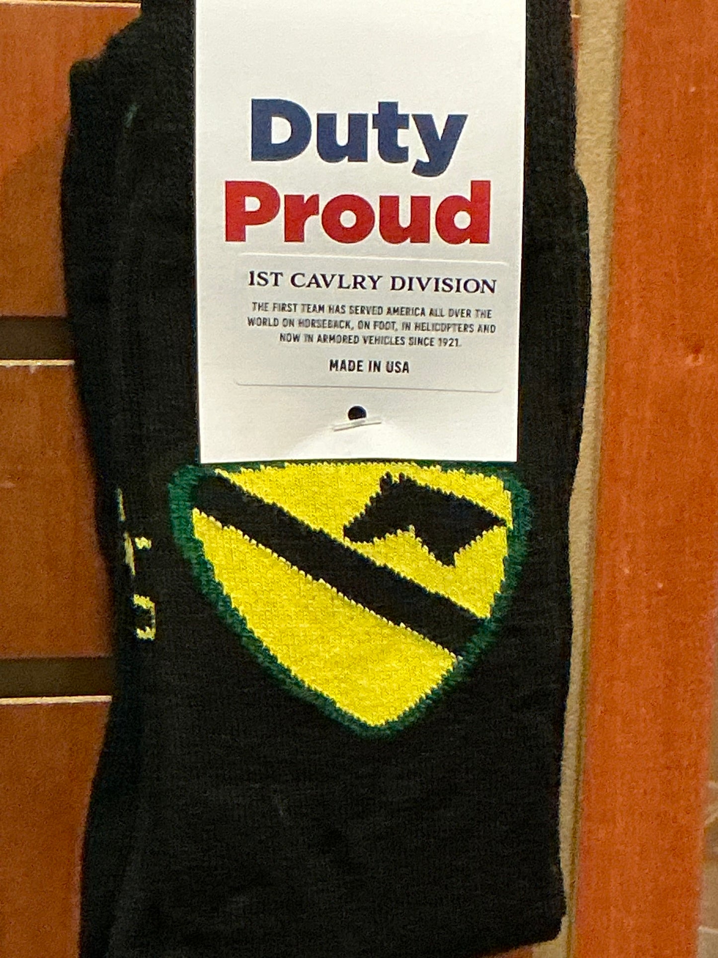 1st Cav Socks