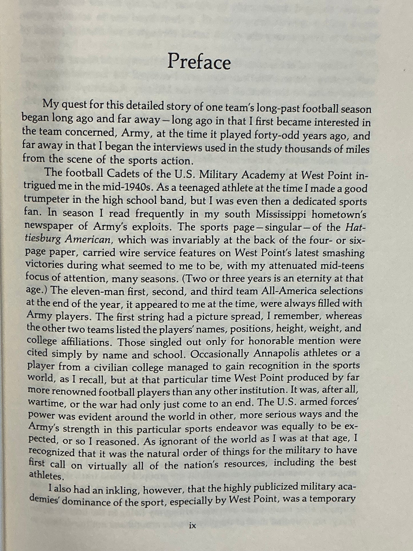 Army Football in 1945 by Henry Mattox