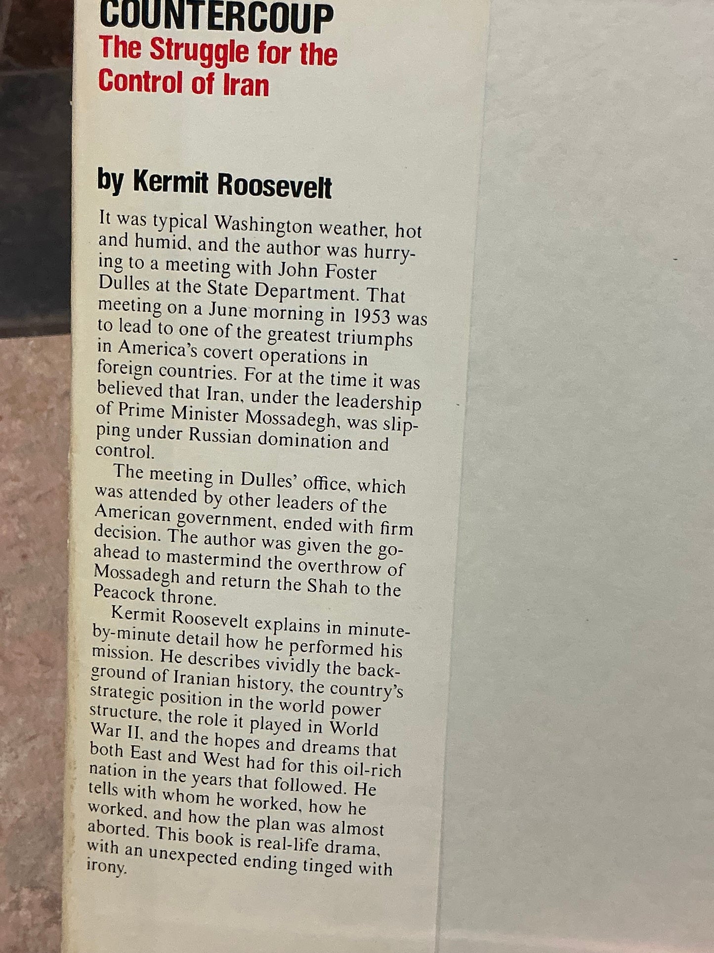 Counter Coup by Kermit Rosevelt