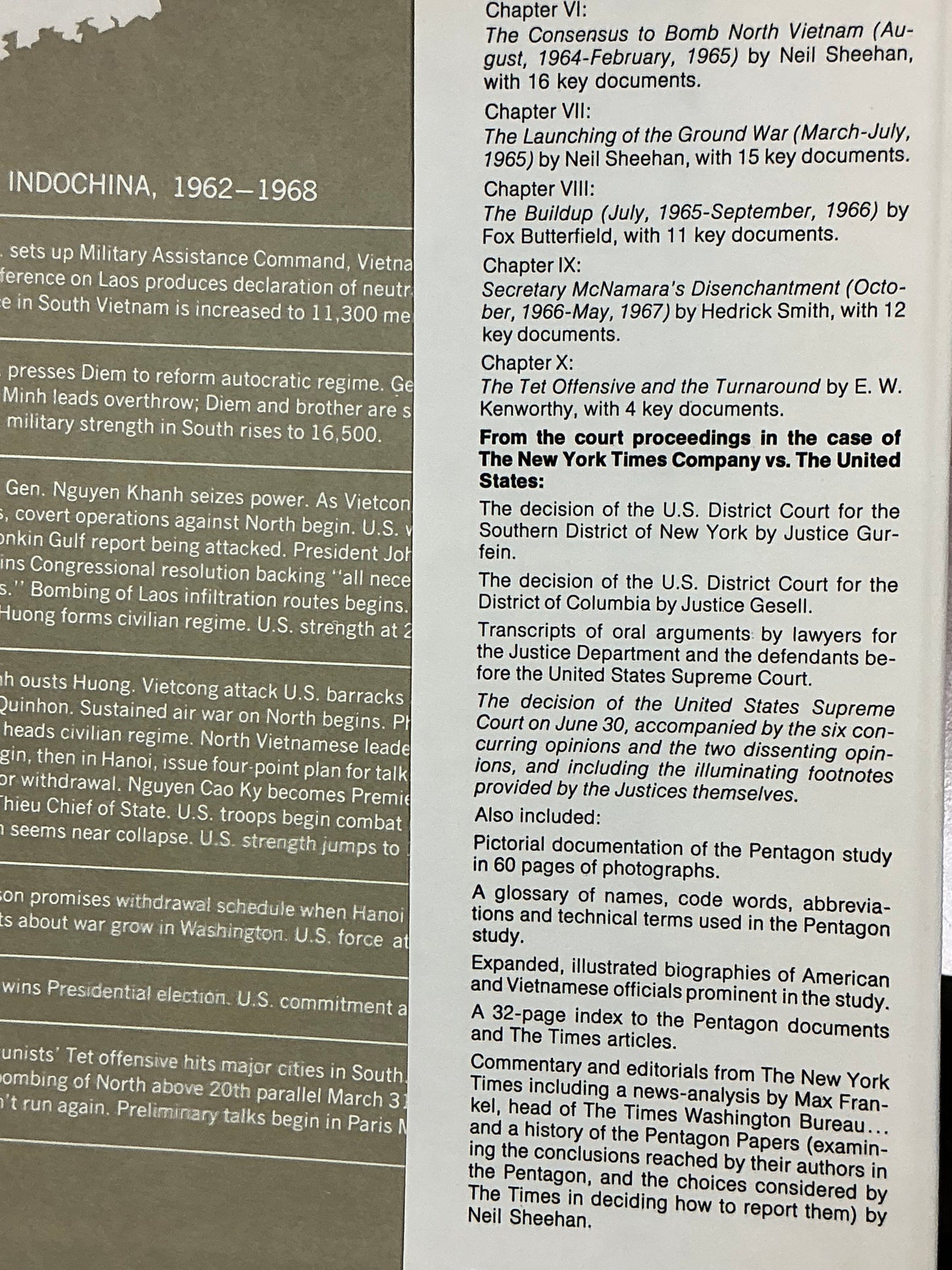 The Pentagon Papers as Published by the New York Times
