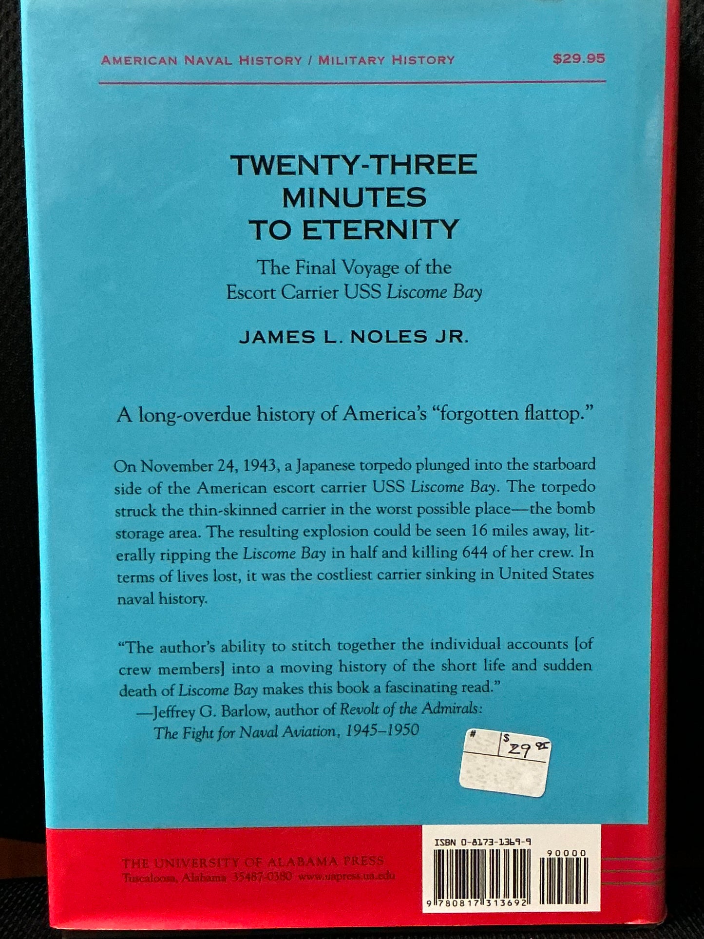 Twenty-Three Minutes to Eternity by James L. Noles Jr.