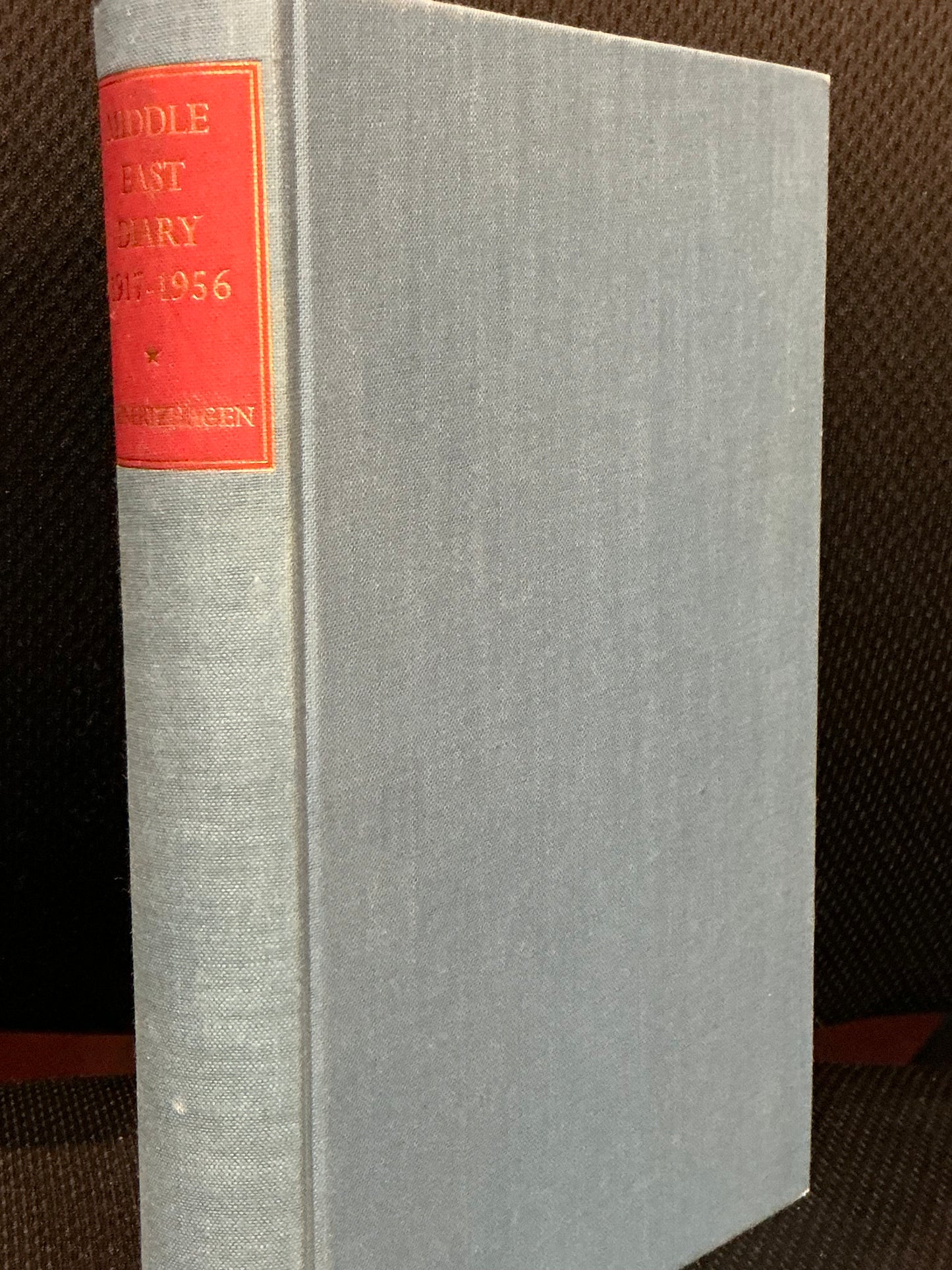 Middle East Diary 1917-1956 by R. Meinertzhagen
