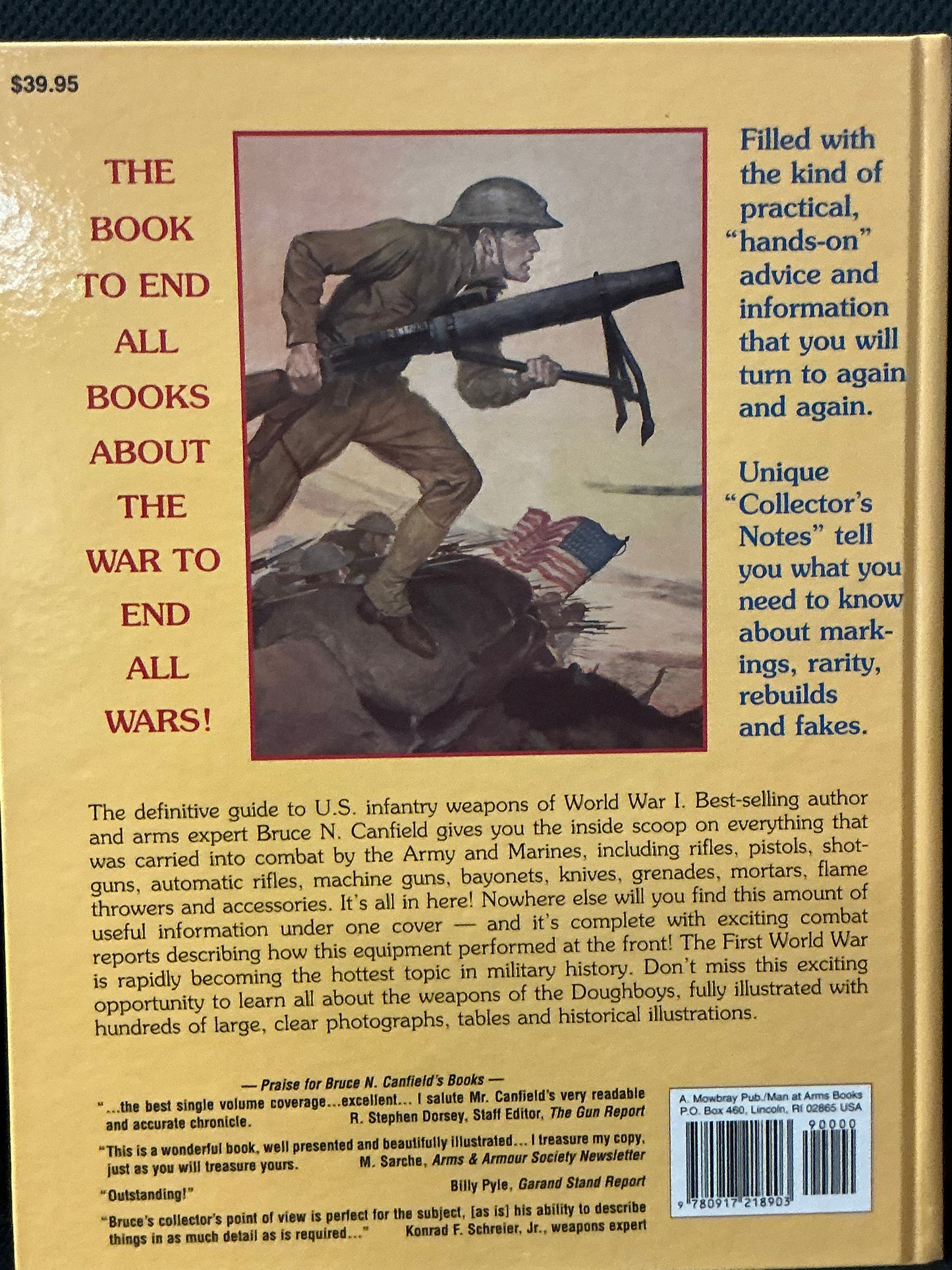 U.S Infantry Weapons of the First World War by Bruce Canfield