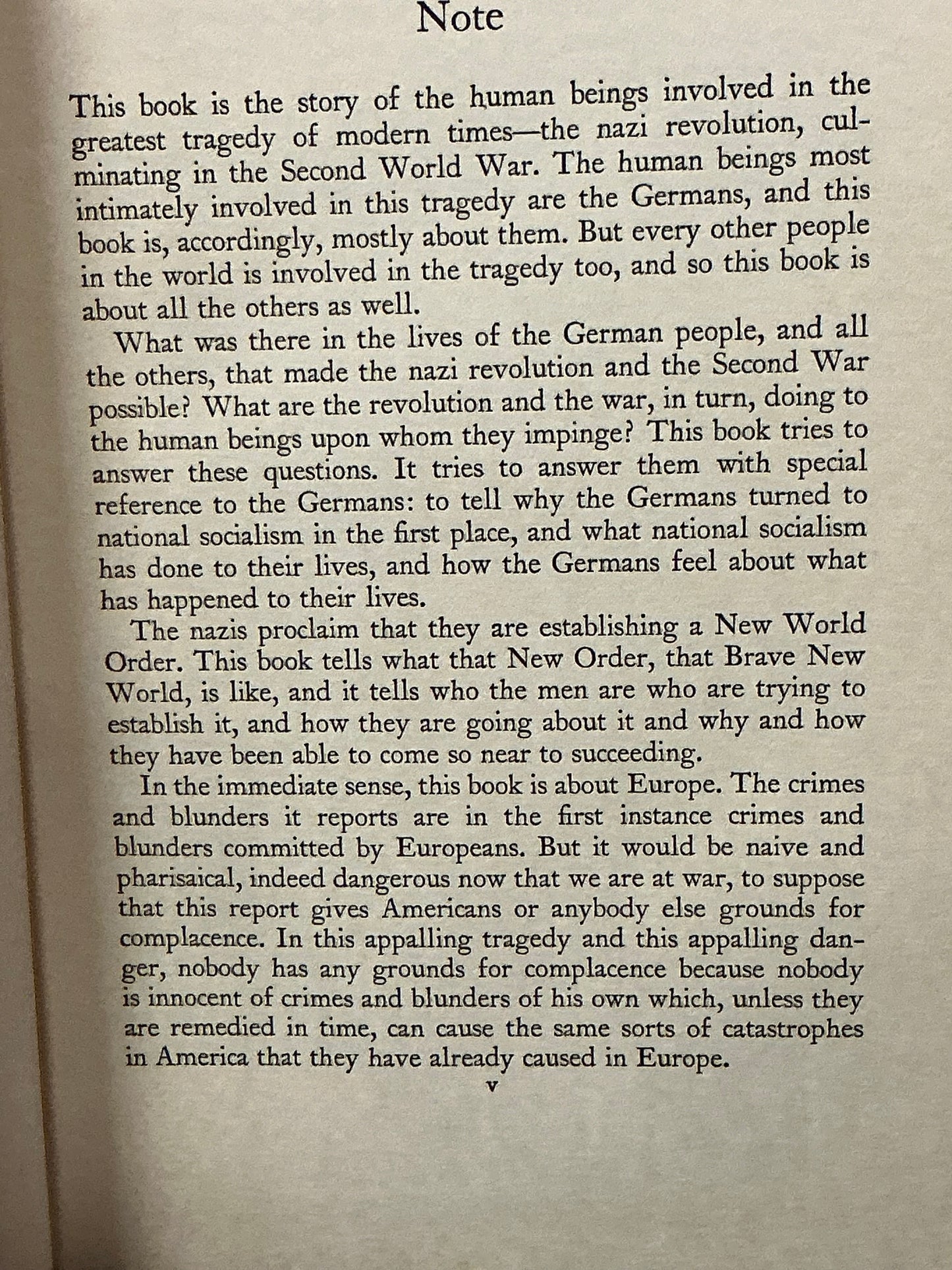 People Under Hitler by Wallace Deuel