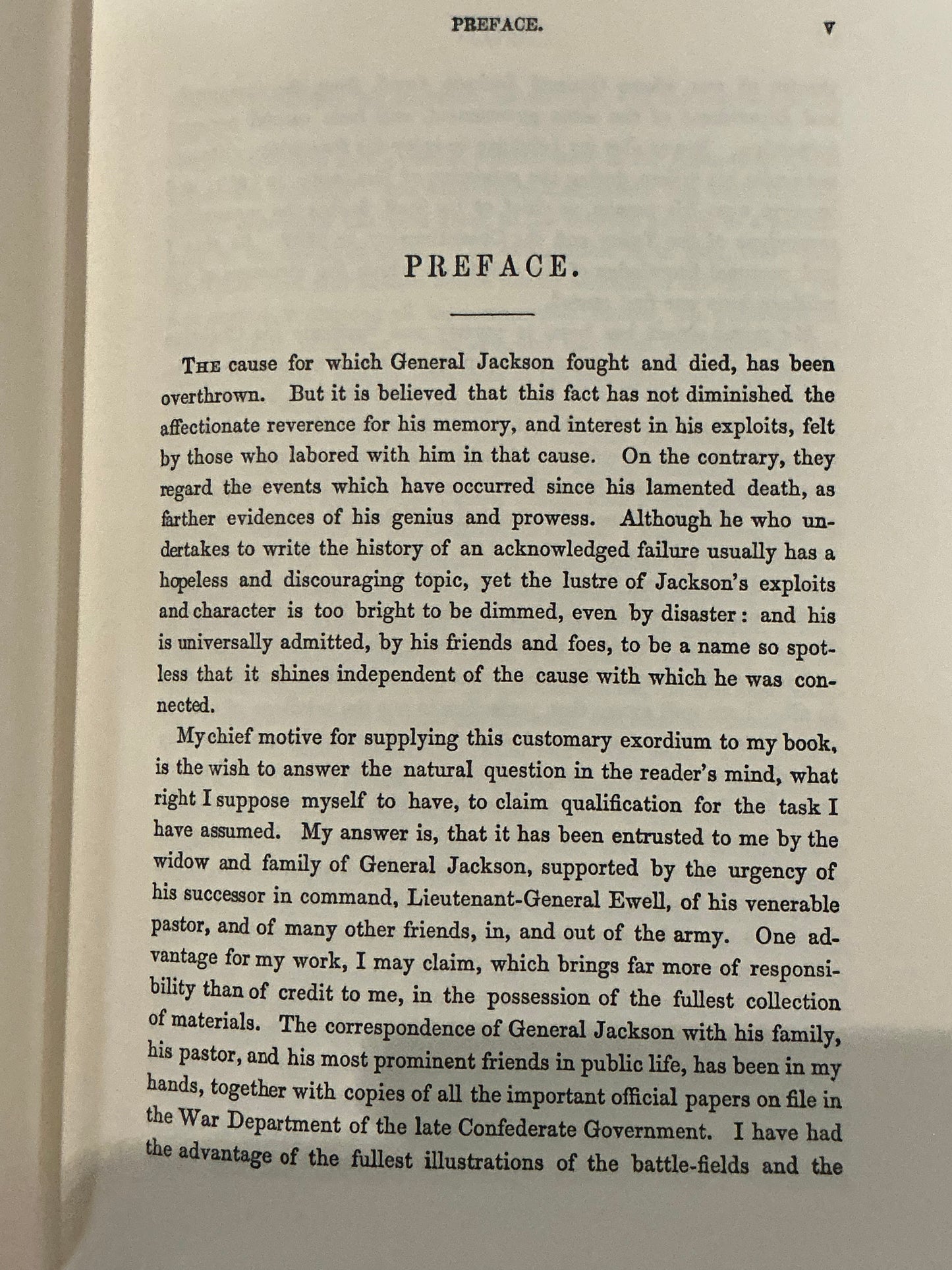Life of Gen. (Stonwall) Jackson by R. L. Dabney