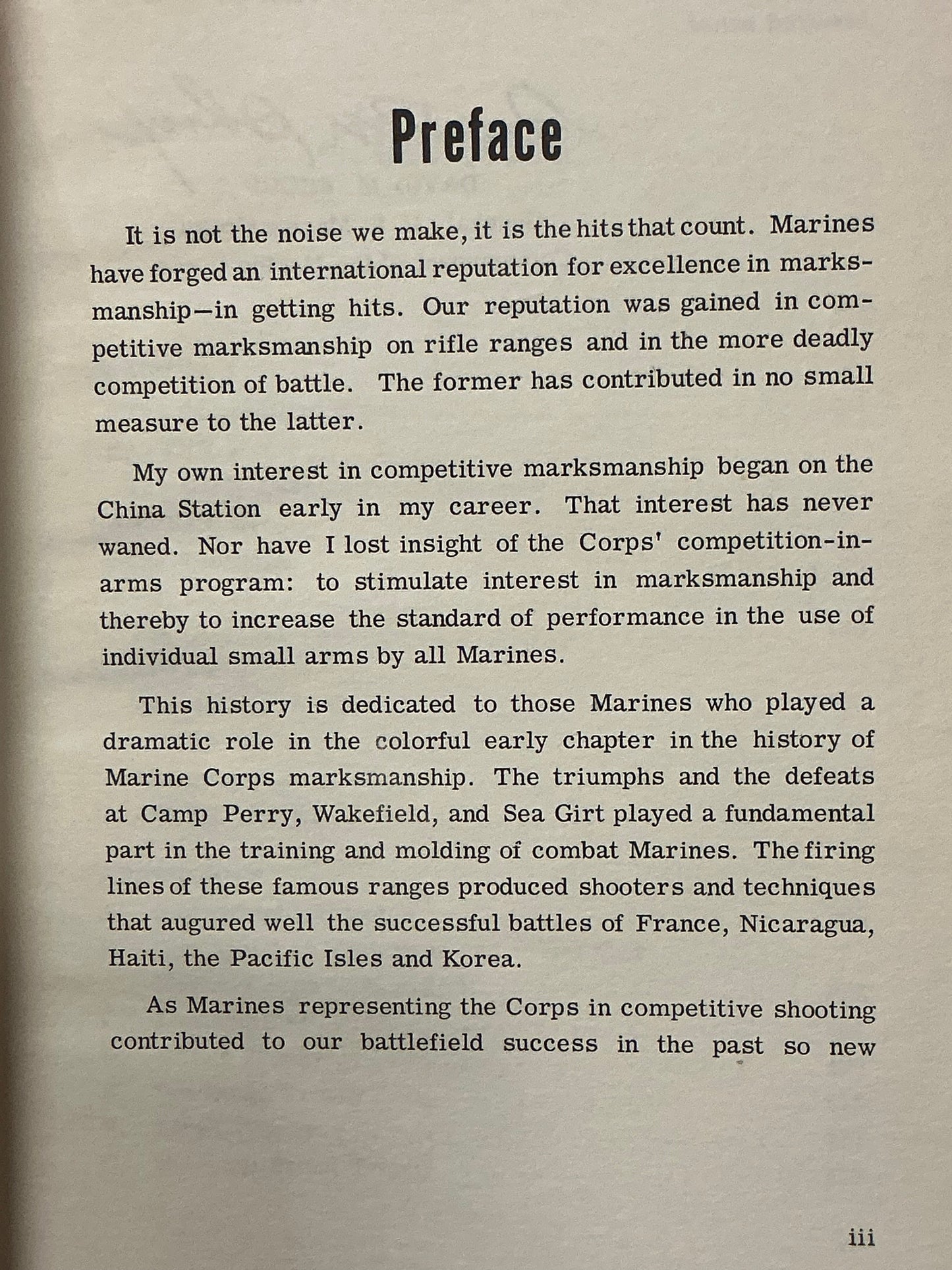 Marine Corps Competitive Marksmanship by Robert Barde