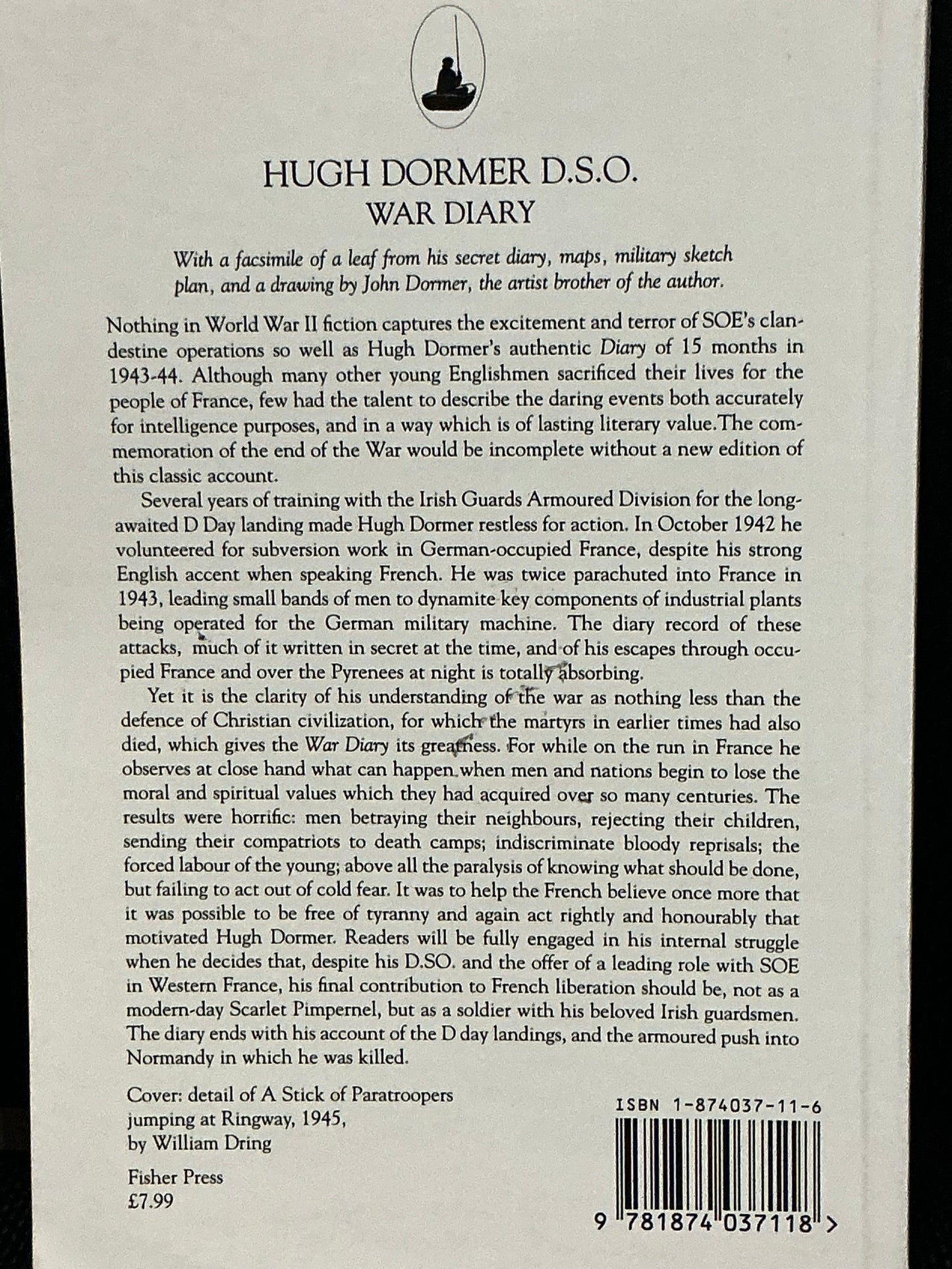 War Diary by Hugh Dormer