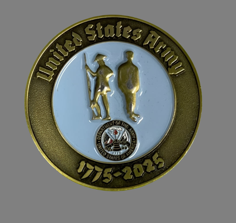 AHCF Army 250 Challenge Coin