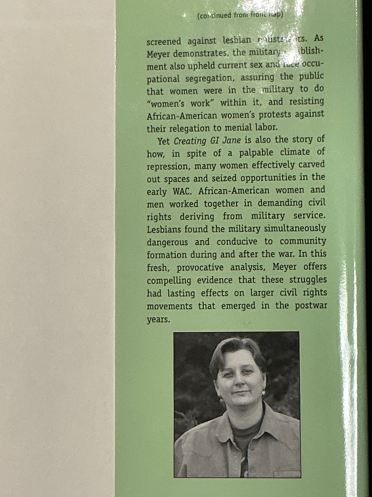Creating GI Jane by Leisa D. Meyer