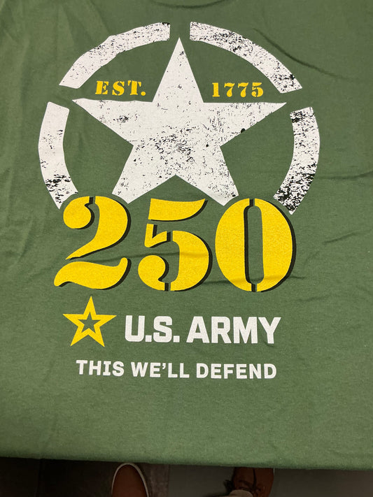Army Green 250 t-shirt