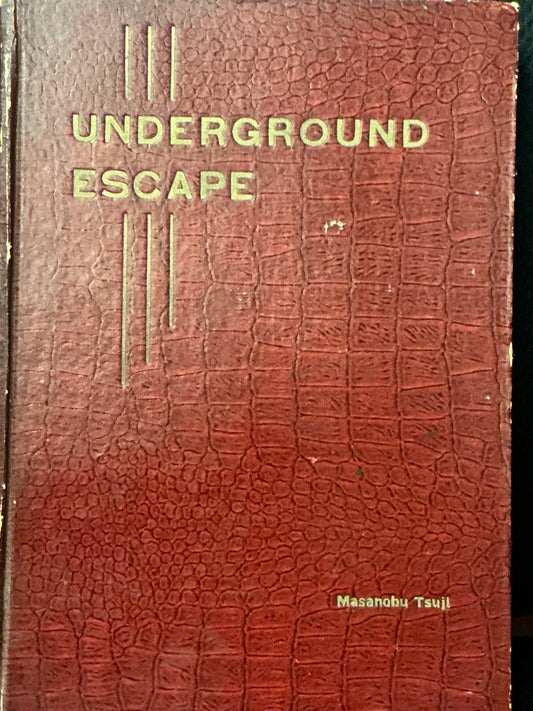 Underground Escape by Masanobu Tsuji