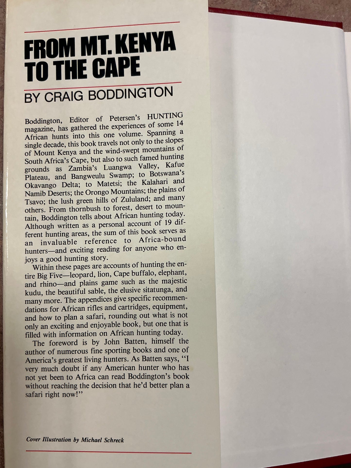 From Mt. Kenya to the Cape by Craig Boddington