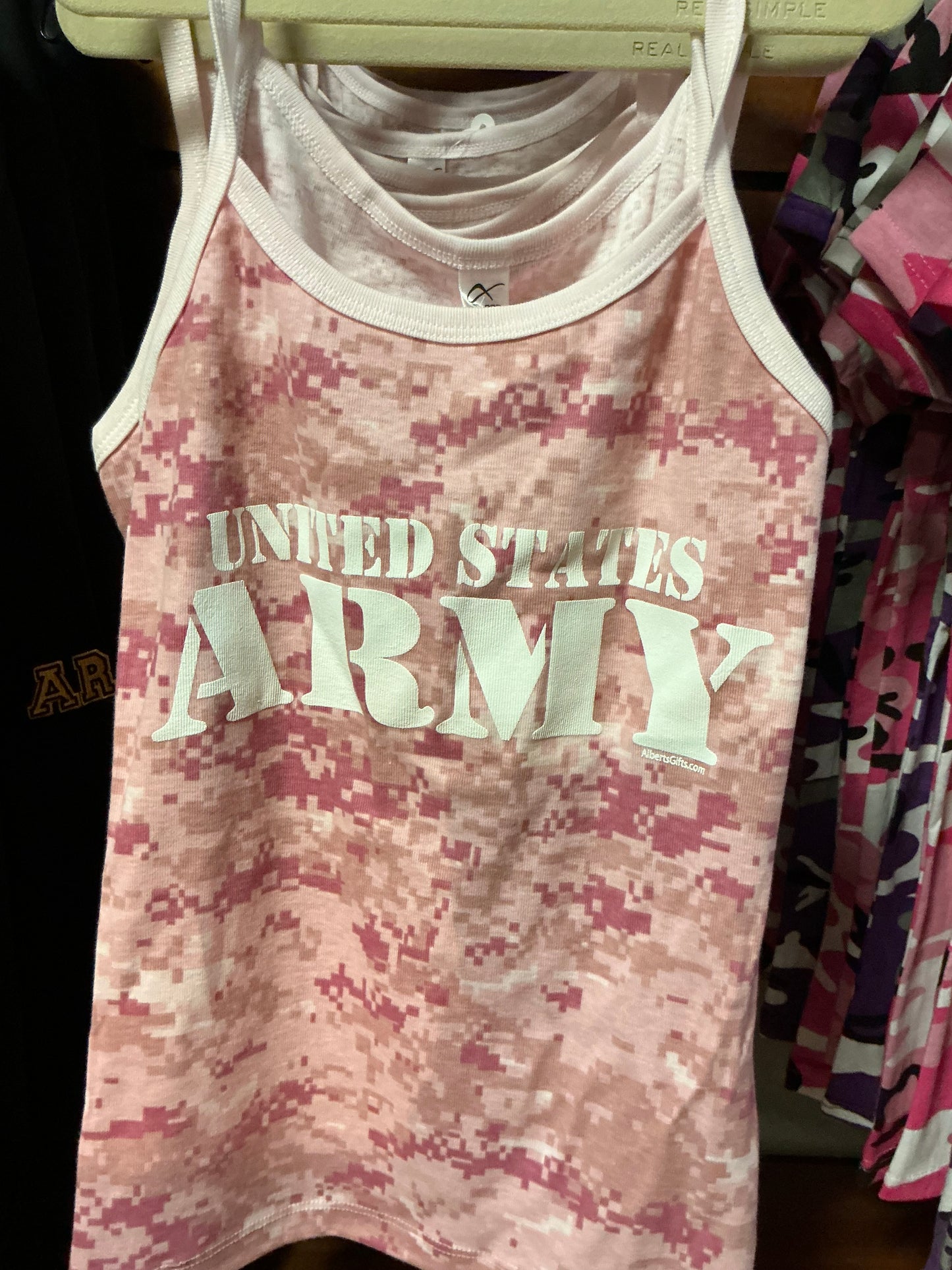 Strap Tank Pink Camo