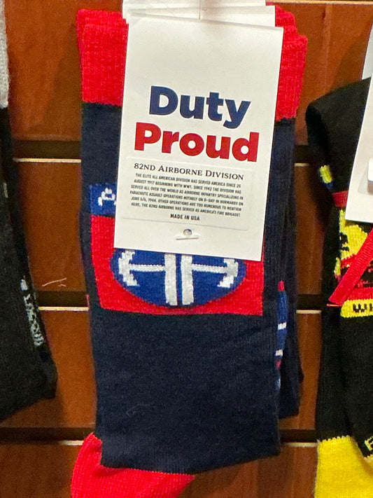 82nd Airborne Socks