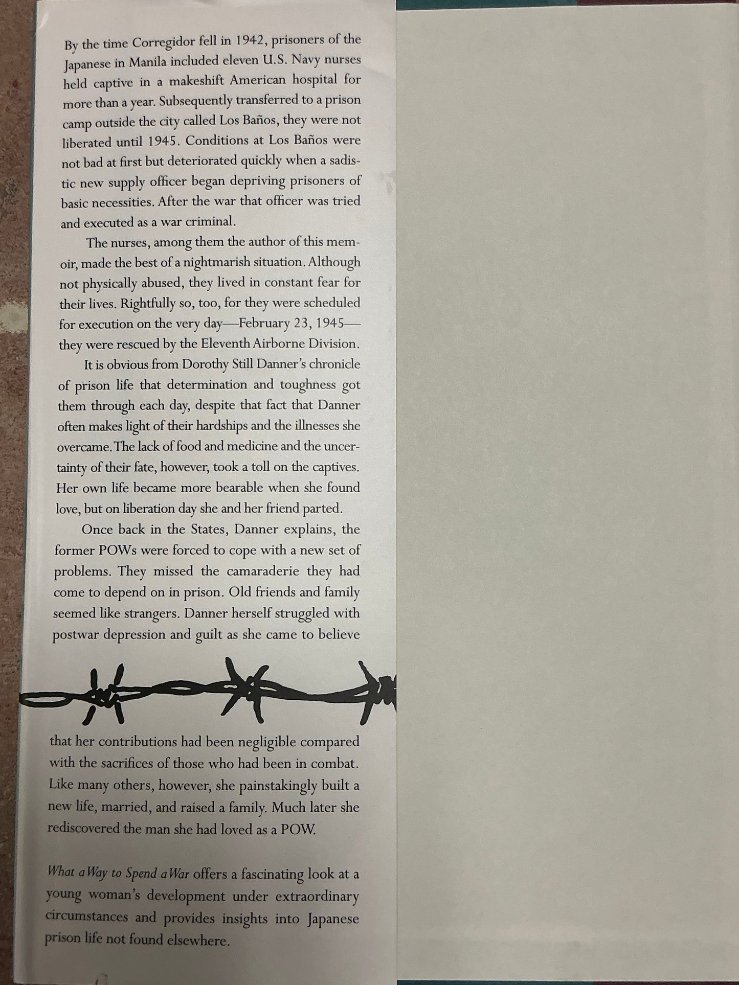 What a Way to Spend a War by Dorothy Still Danner