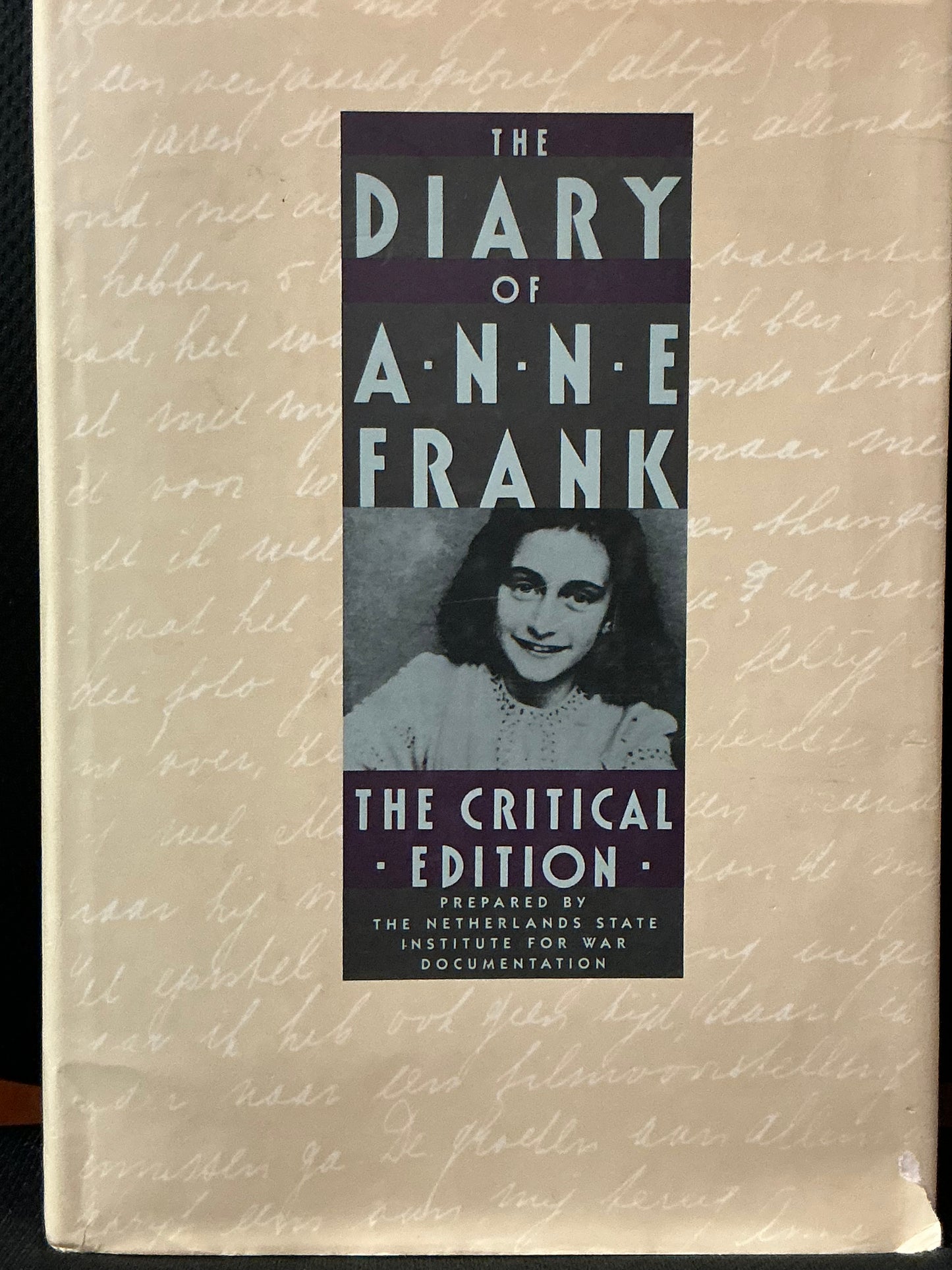 The Diary of Anne Frank, the Critical Edition Prepared by the Netherlands State Institute for War Documentation