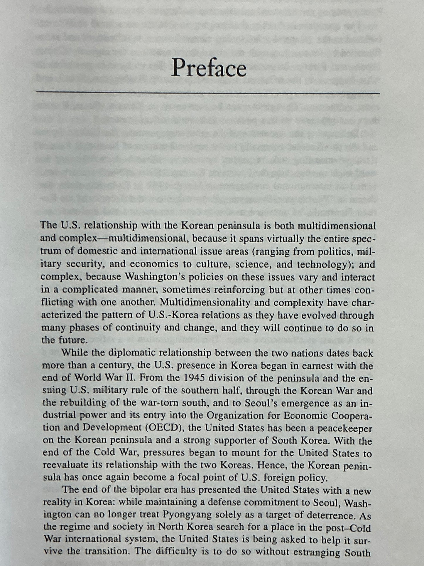 The U.S. and the Two Koreas edited by Tong Whan Park