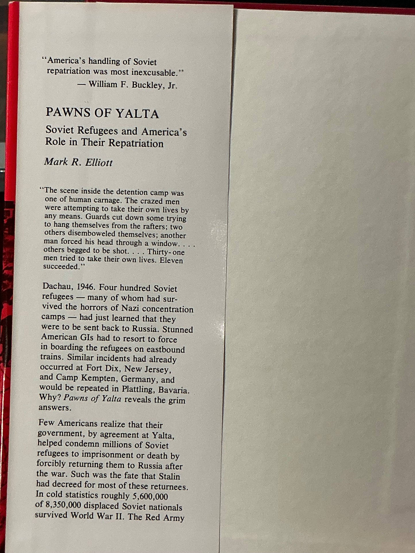 Pawns of Yalta by Mark Elliott