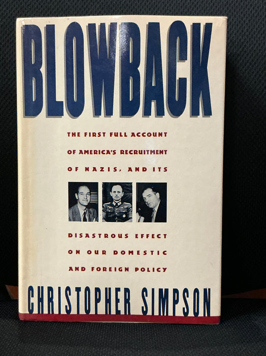 Blowback by Christopher Simpson