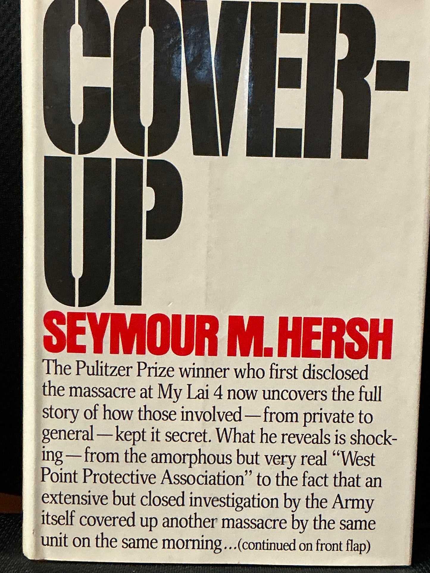 Cover-up by Seymour Hersh