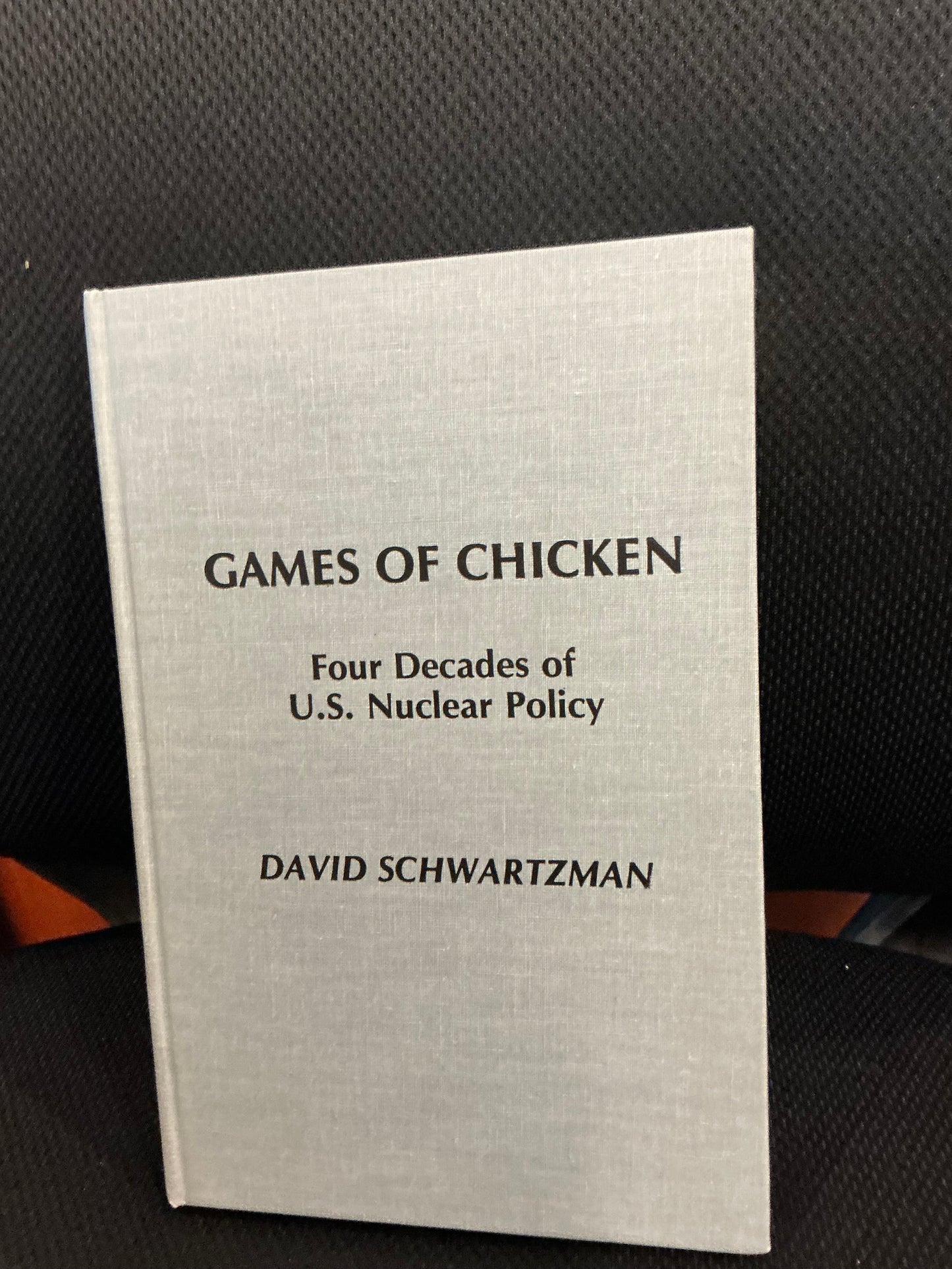 Games of Chicken, David Schwartzman