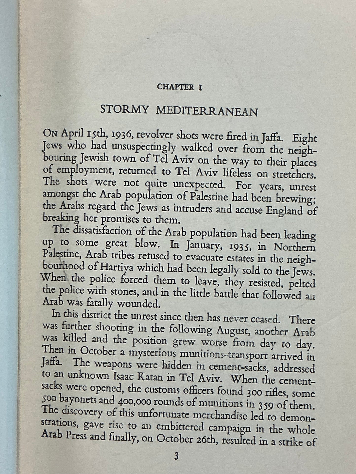 Palestine at the Crossroads by Ladislas Farago