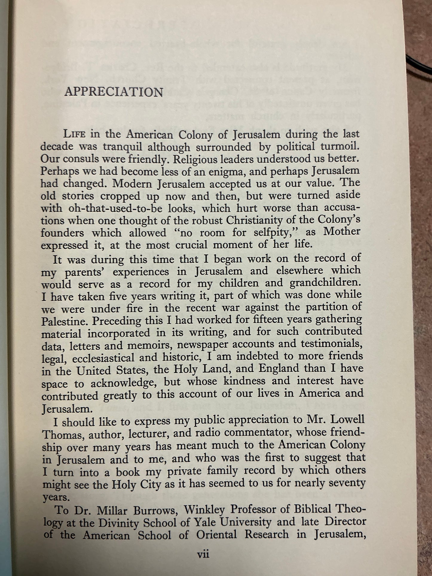 Our Jerusalem by Beretha Spafford Vester