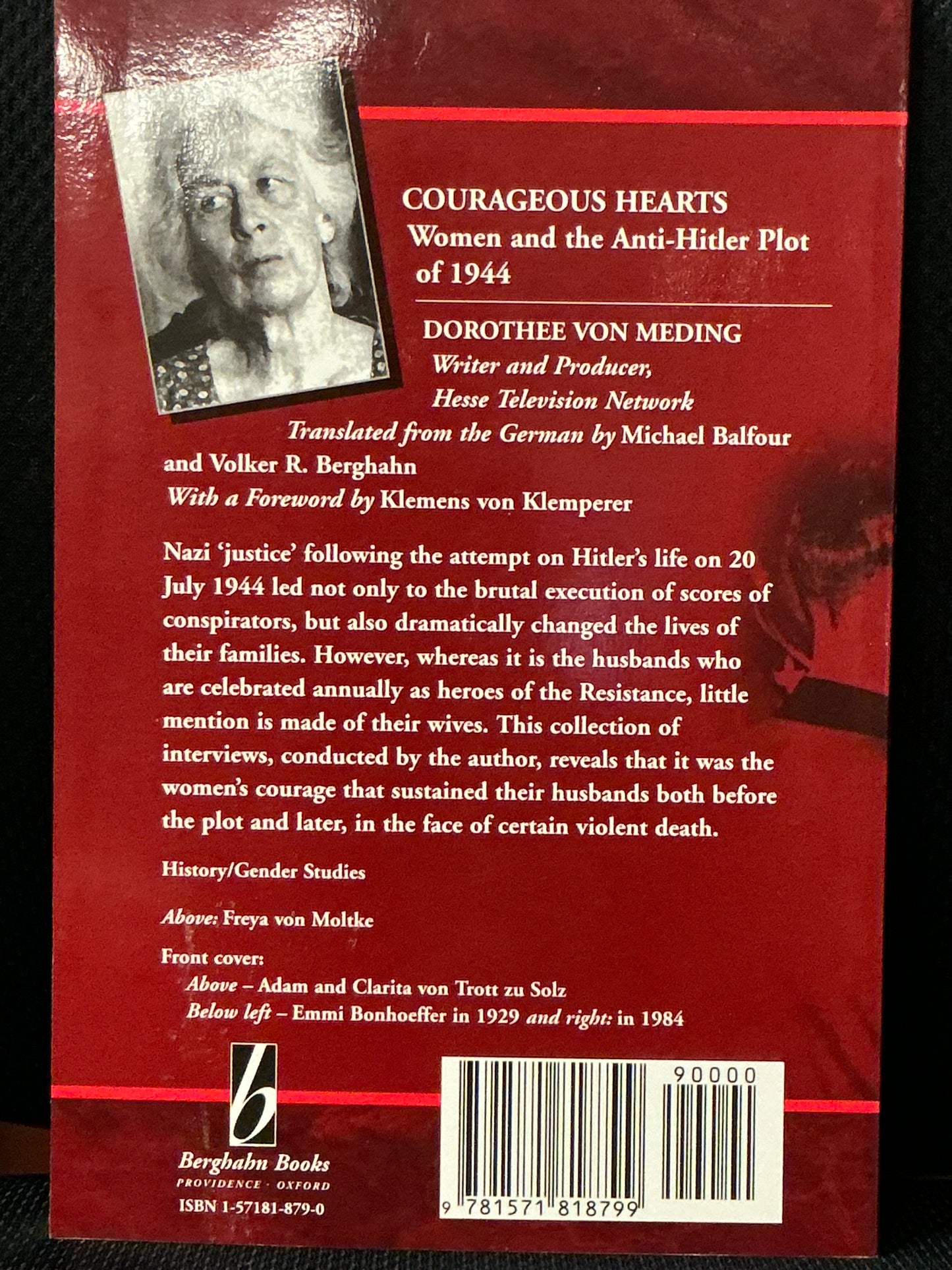 Courageous Hearts by Dorothee Von Meding