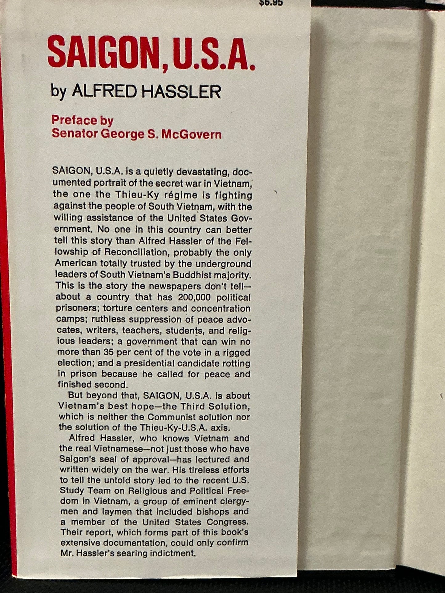 Saigon, U.S.A. by Alfred Hassler