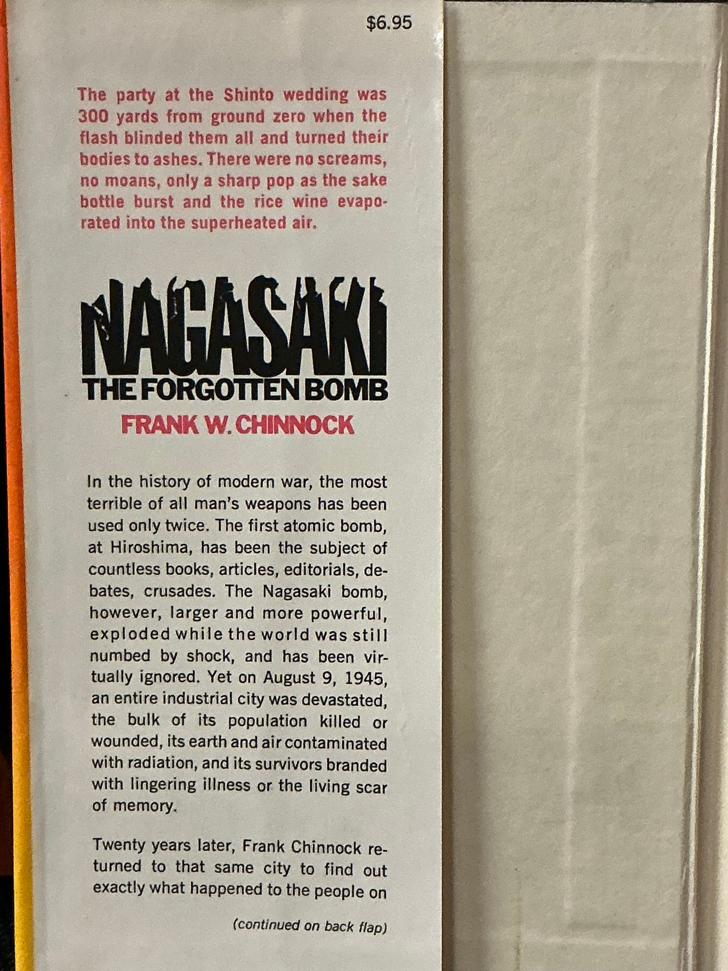Nagasaki the Forgotten Bomb by Frank Chinnock