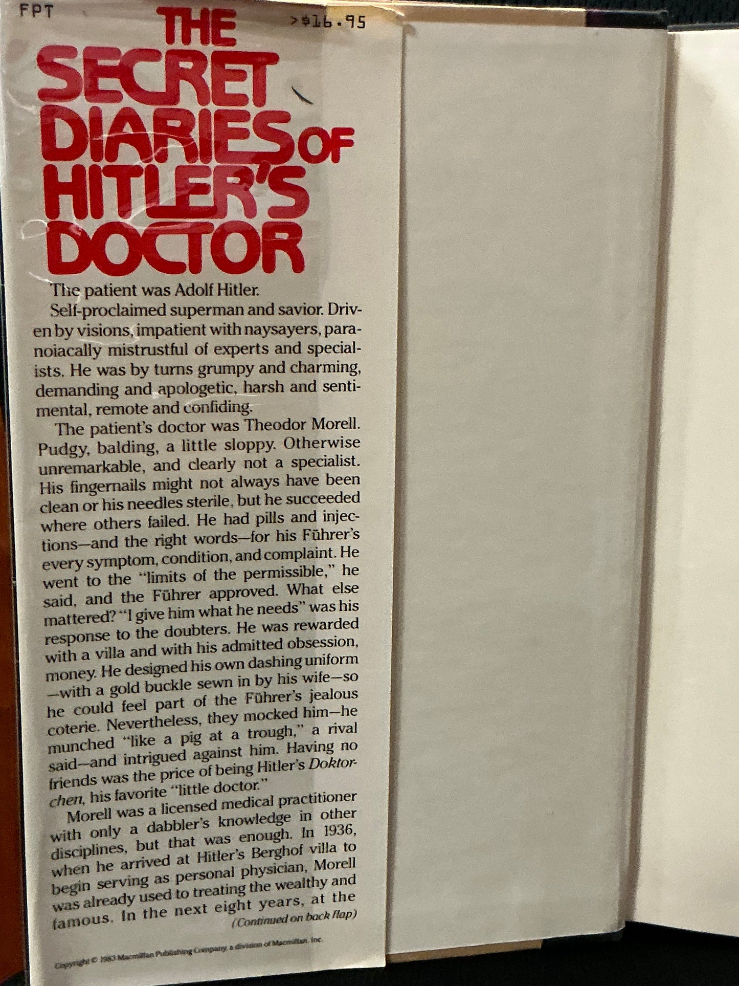 The Secret Diaries of Hitler's Doctor by David Irving