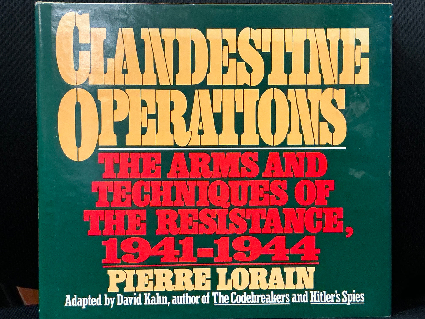 Clandestine Operations by Pierre Lorain
