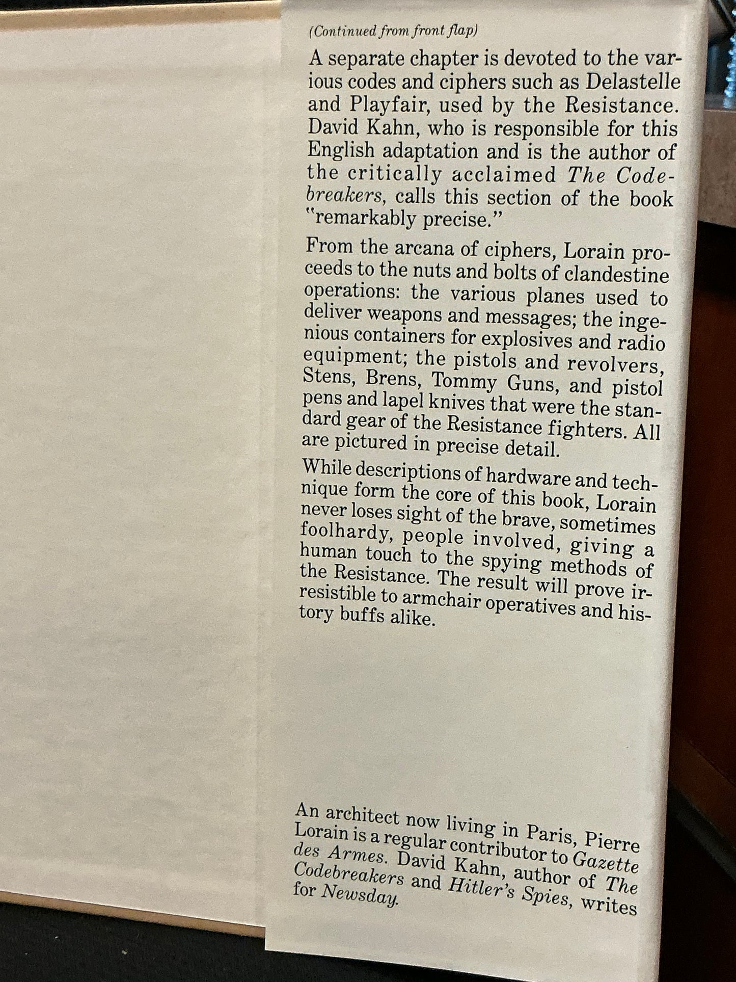 Clandestine Operations by Pierre Lorain