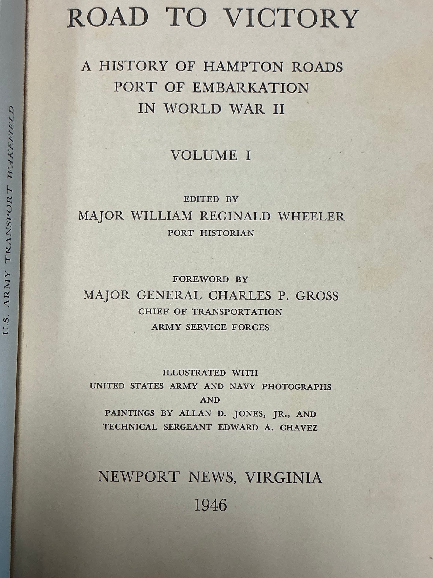 The Road to Victory 2 vol set by William Wheeler