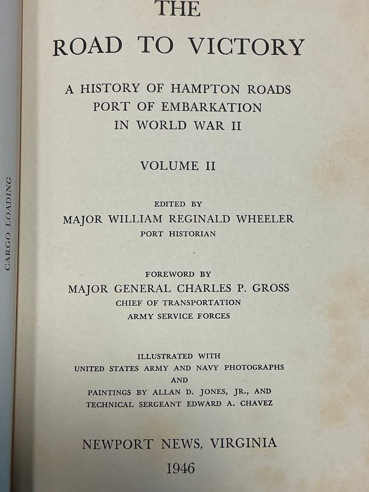 The Road to Victory 2 vol set by William Wheeler