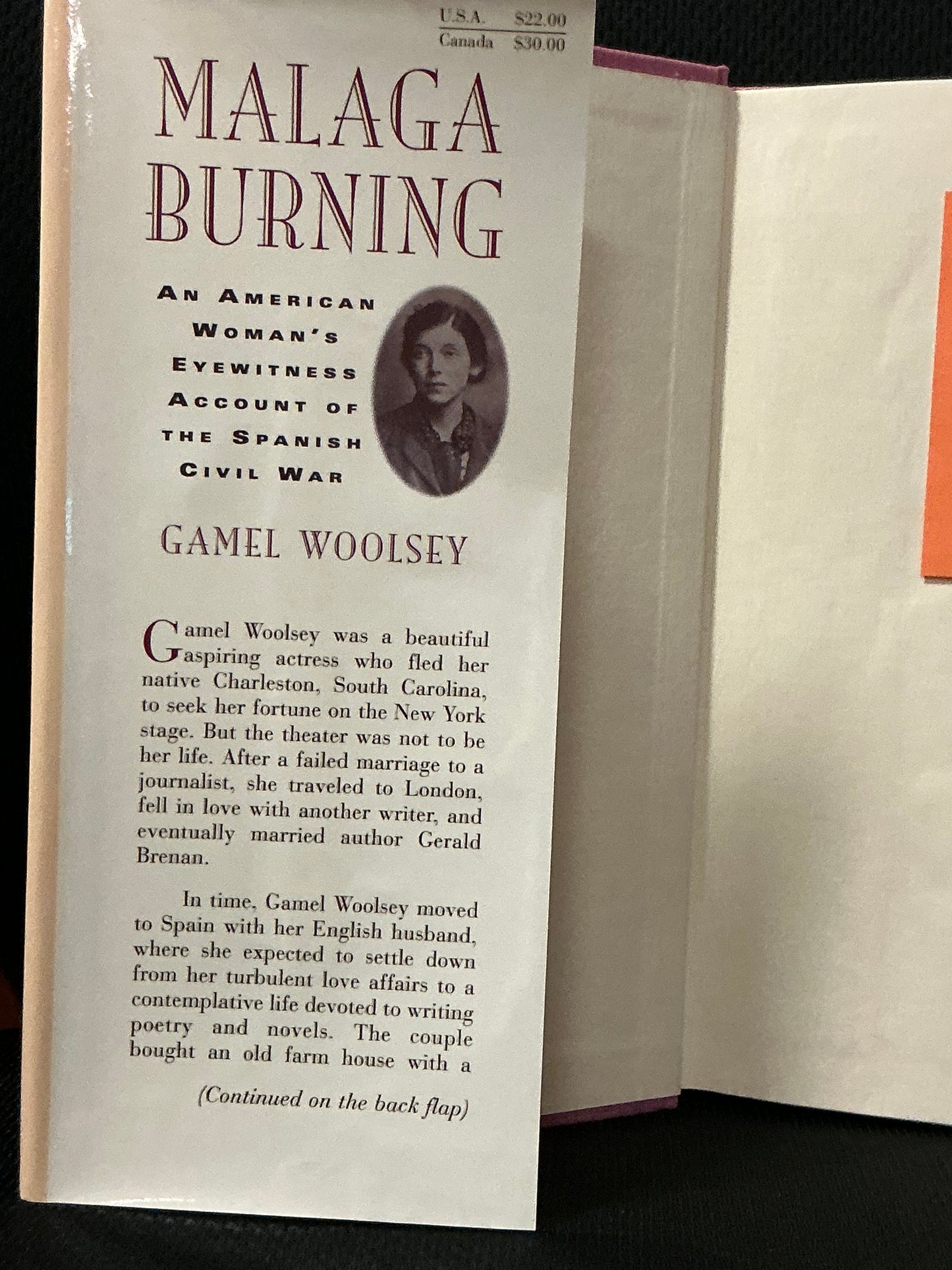 Malaga Burning by Gamel Woolsey