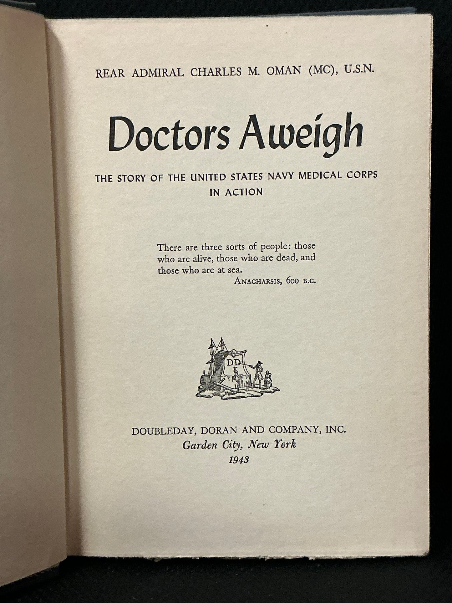 Doctors Aweigh by Charles Oman