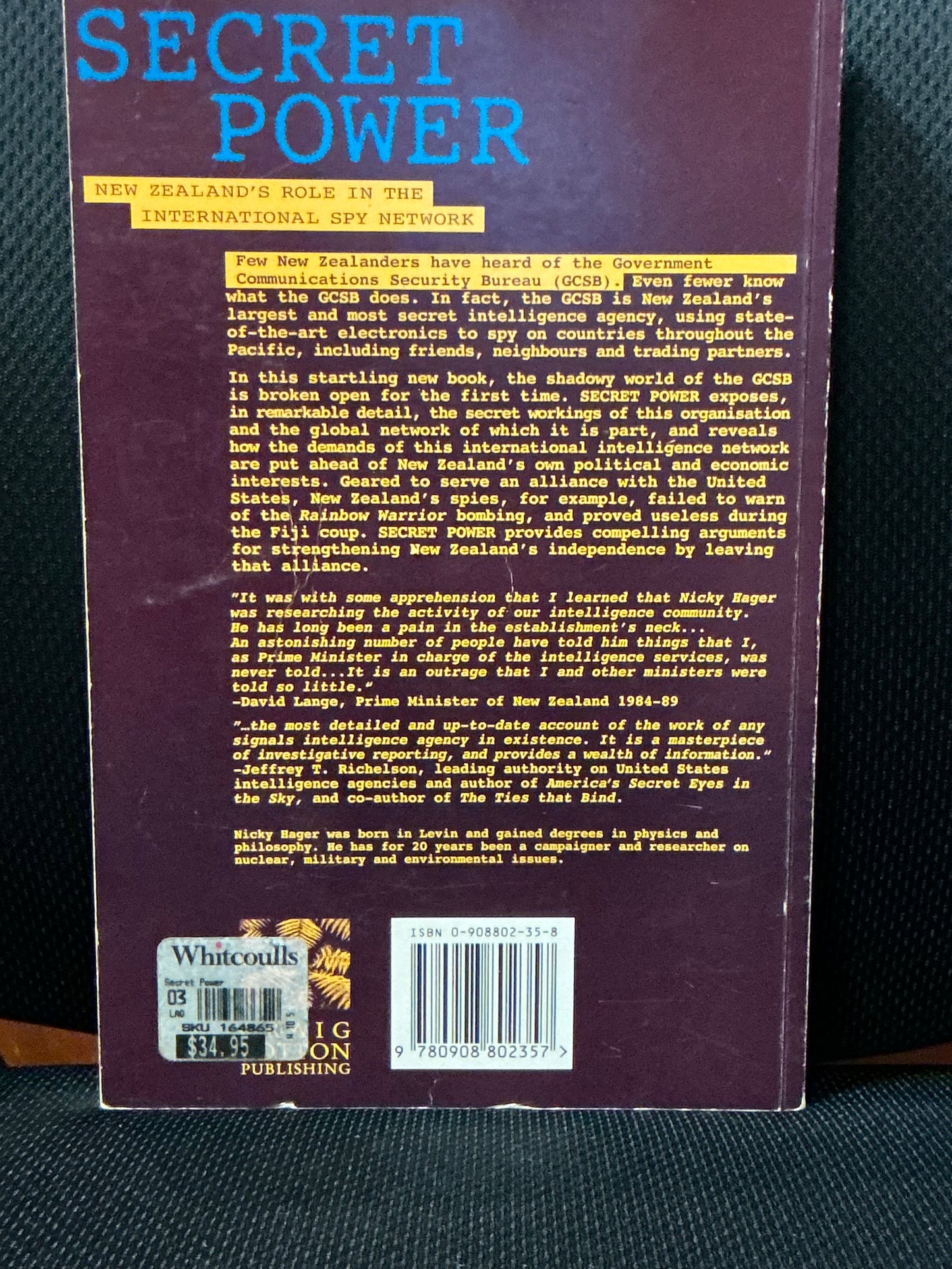 Secret Power by Nicky Hager